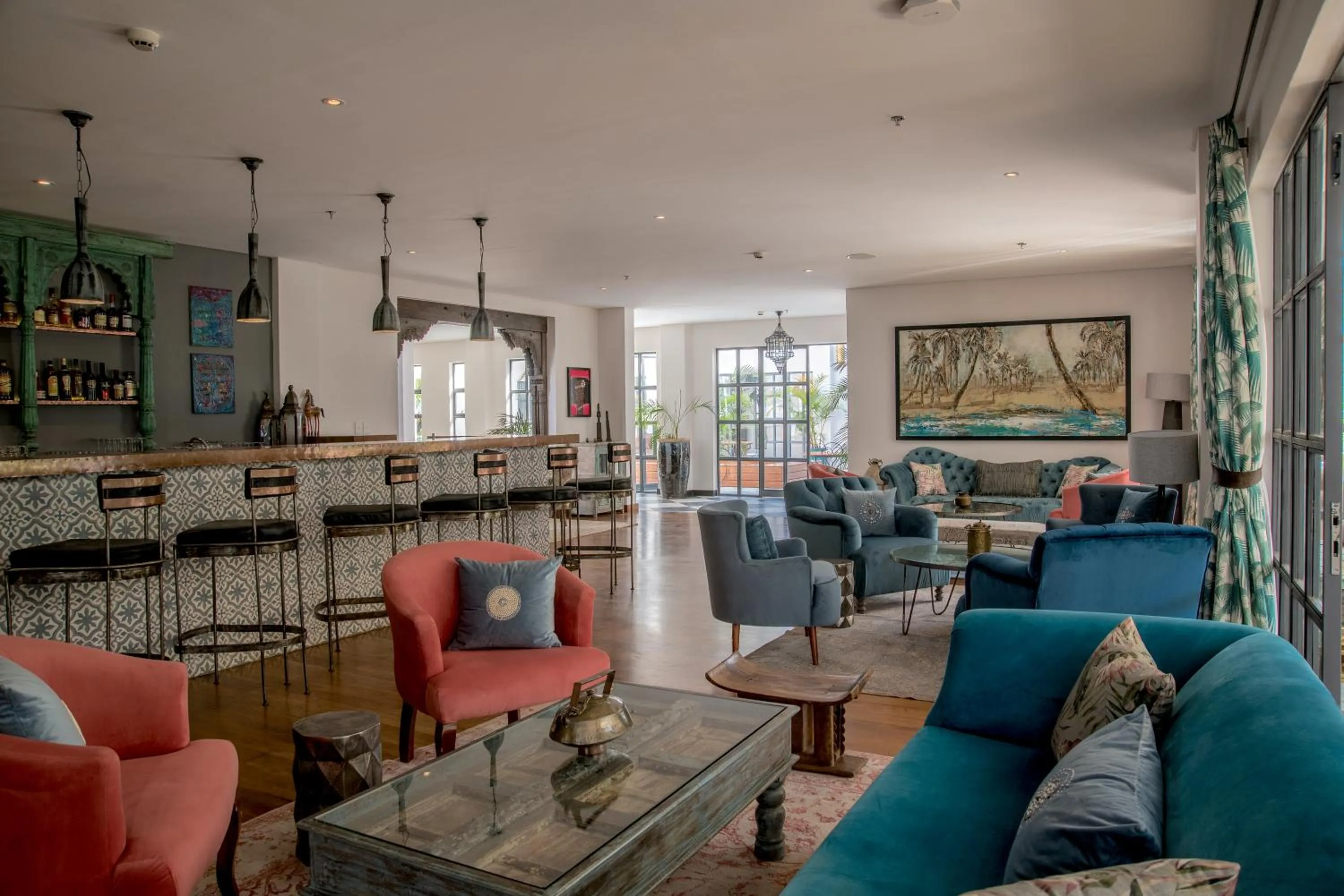 Lounge or bar in Latitude 0 Degrees