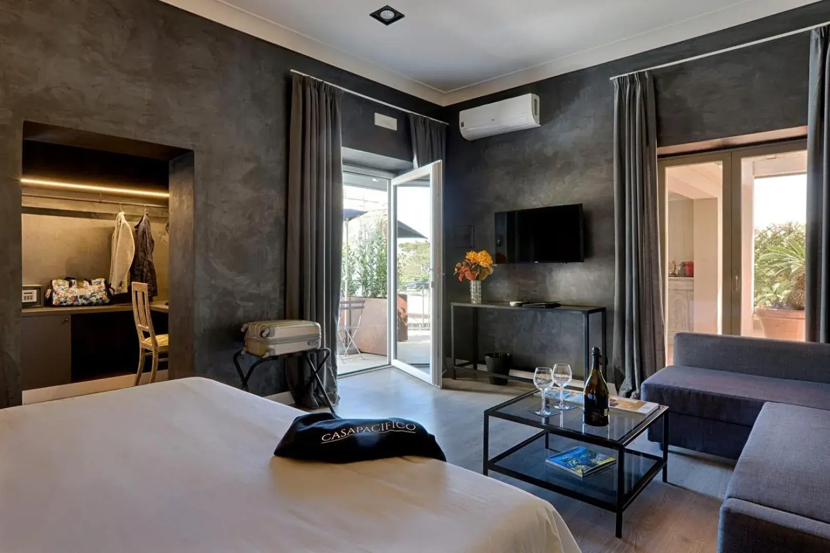 Bed in Casa Pacifico Pompei Bed in Casa Pacifico Pompei