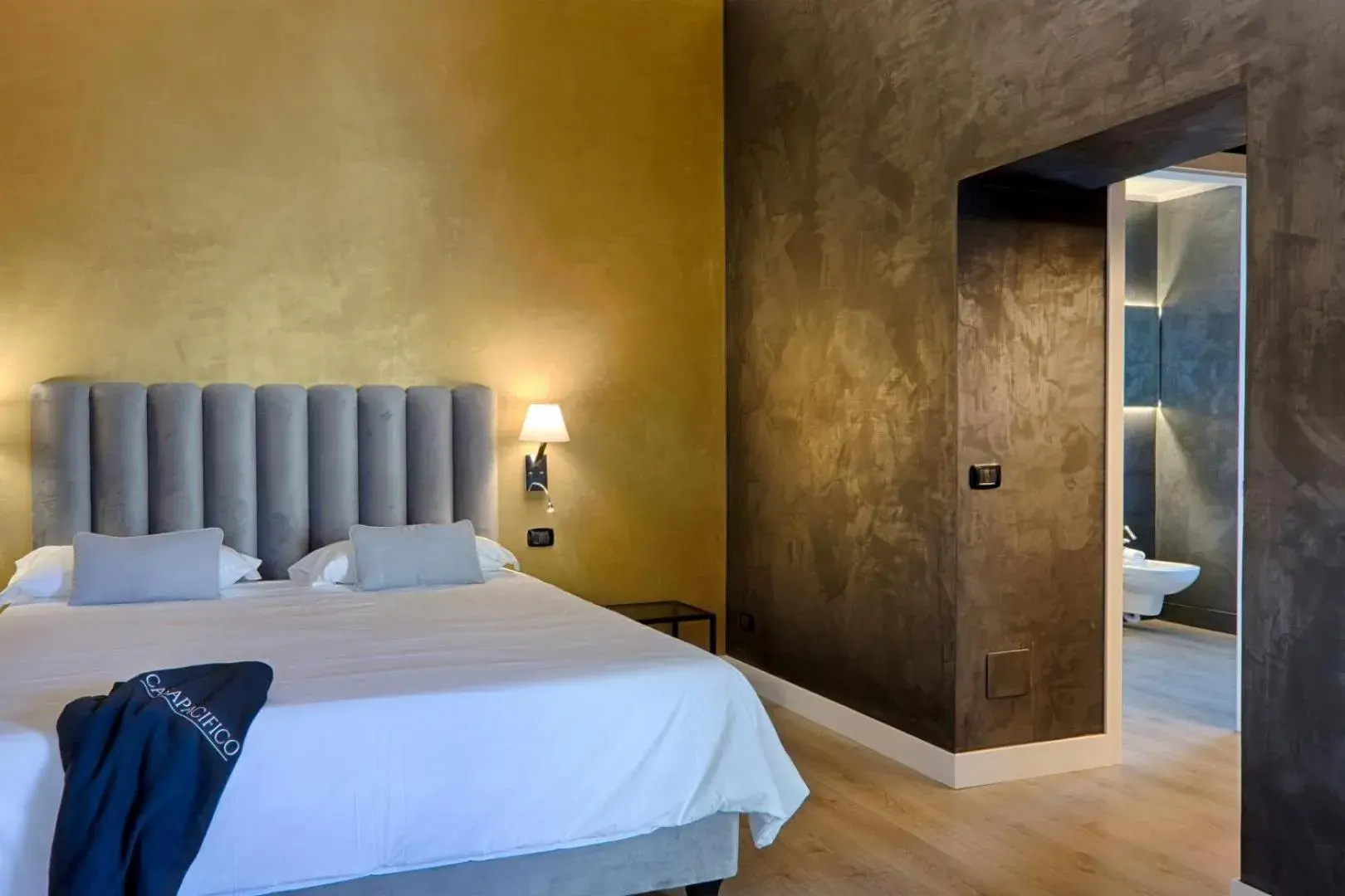 Bed in Casa Pacifico Pompei Bed in Casa Pacifico Pompei