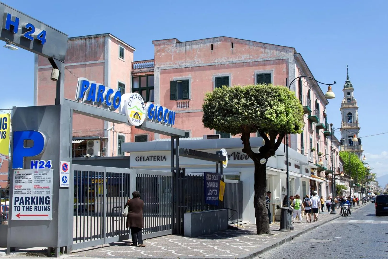 Neighbourhood in Casa Pacifico Pompei