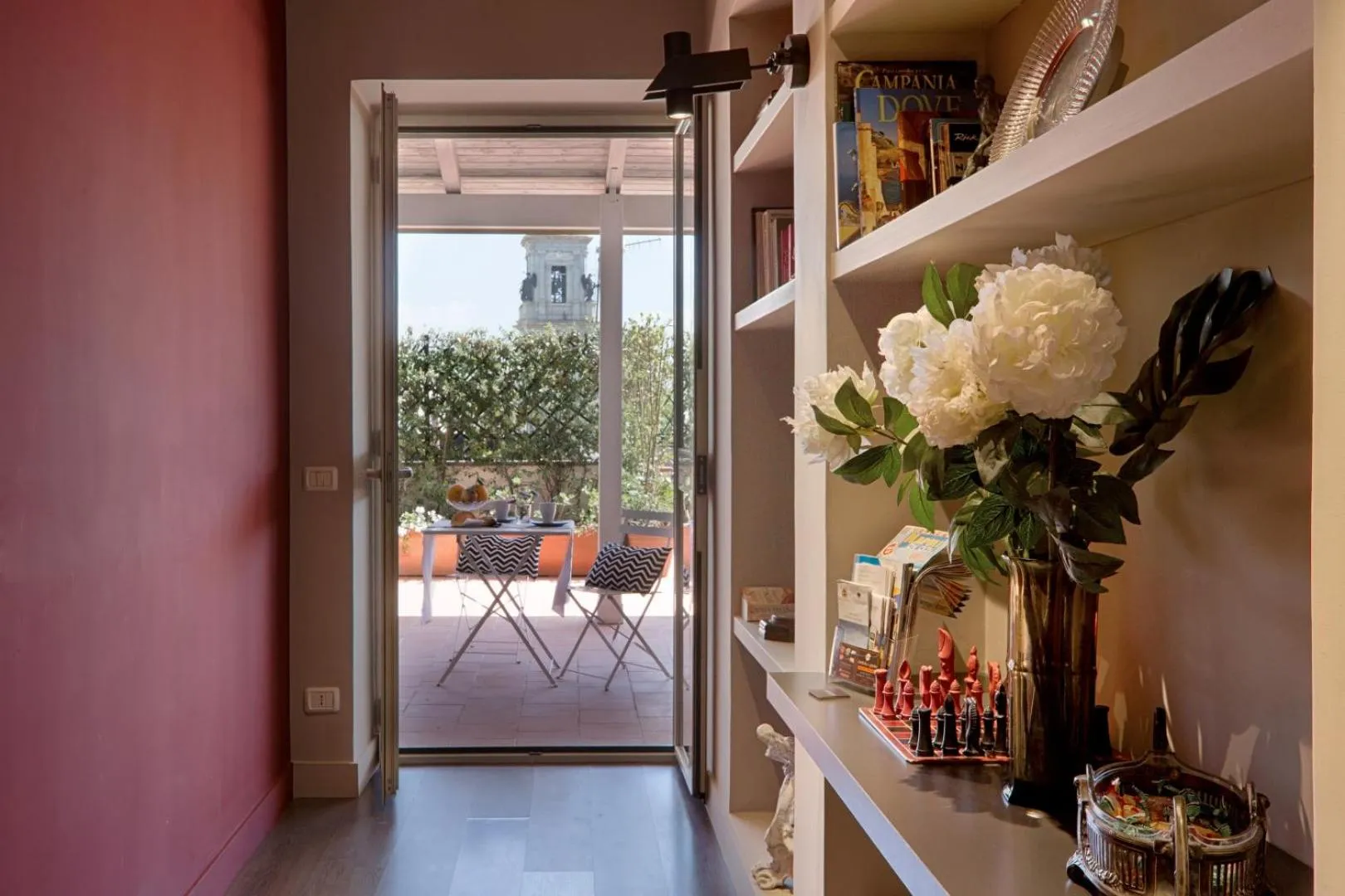 Patio in Casa Pacifico Pompei