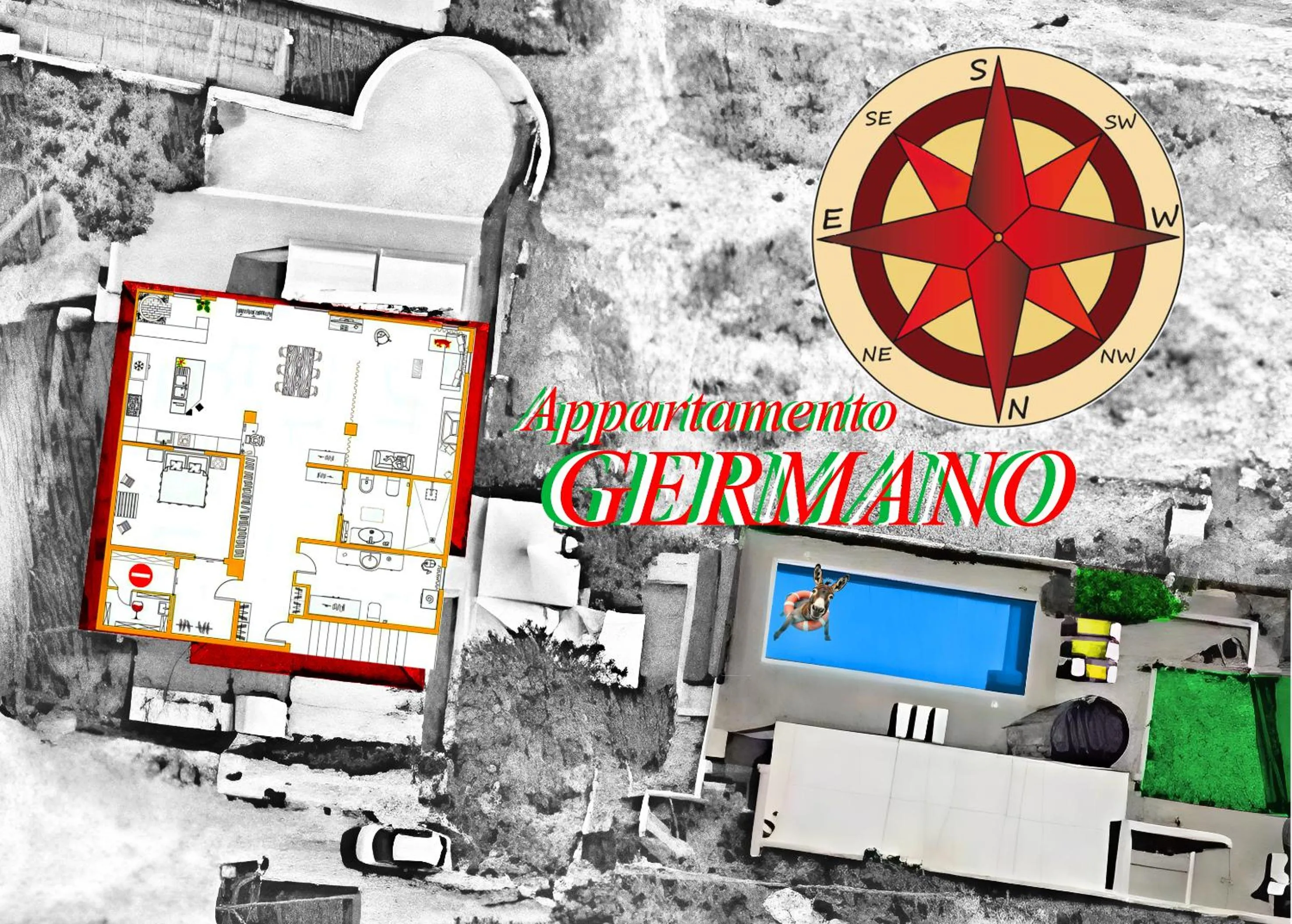 Bird's eye view in Domus Petrae - Ripatransone