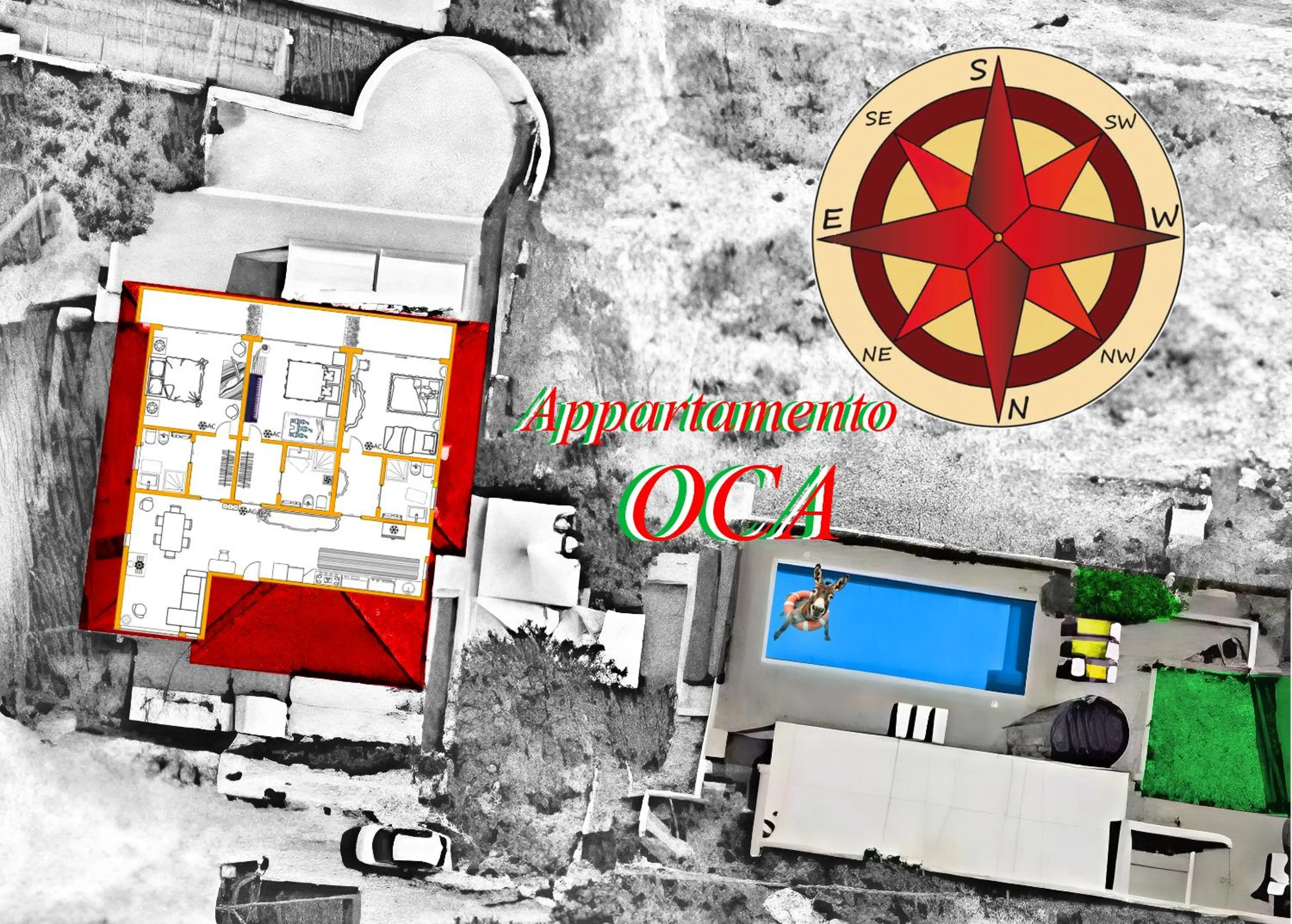 Bird's eye view in Domus Petrae - Ripatransone