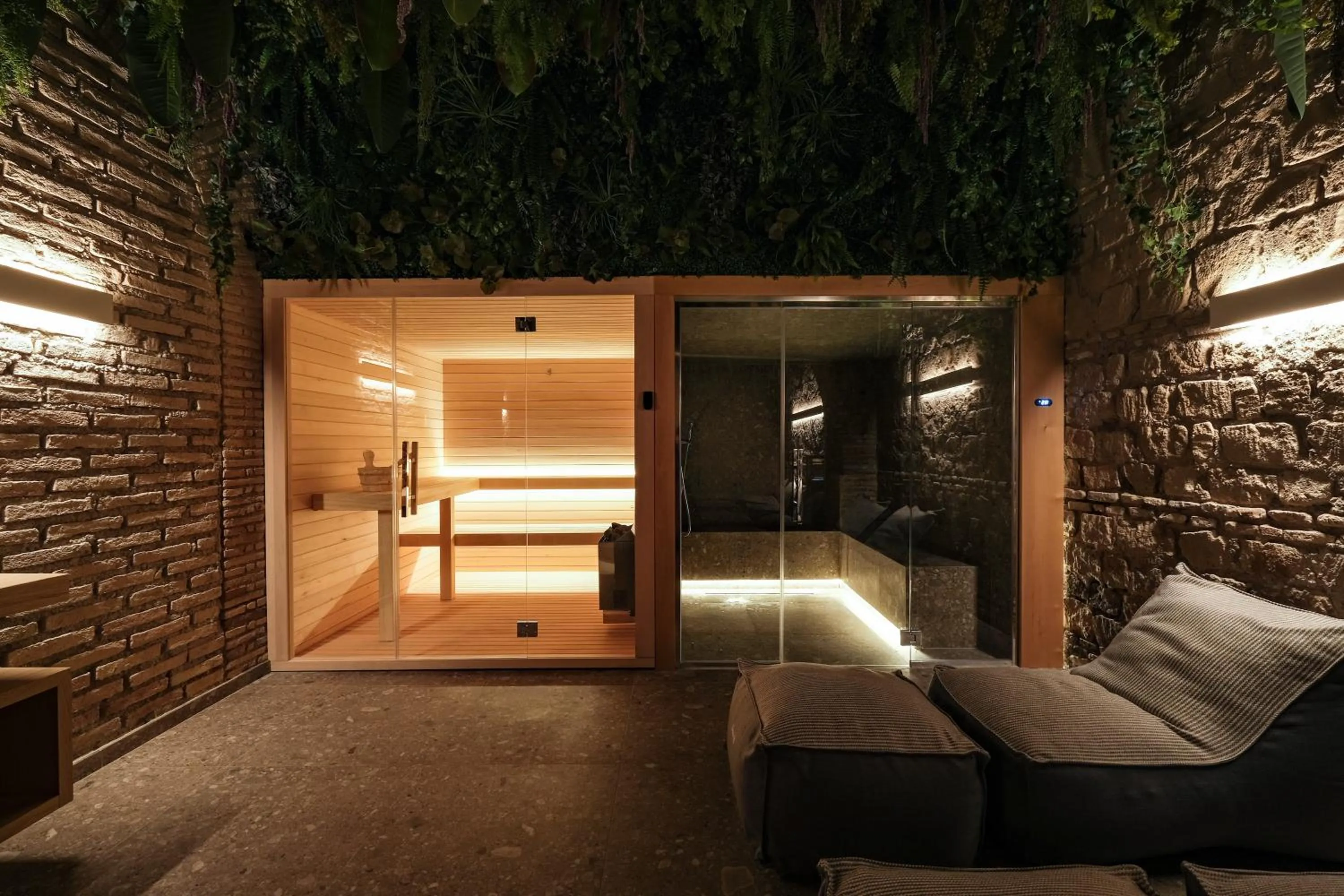 Sauna in Rome Times Hotel
