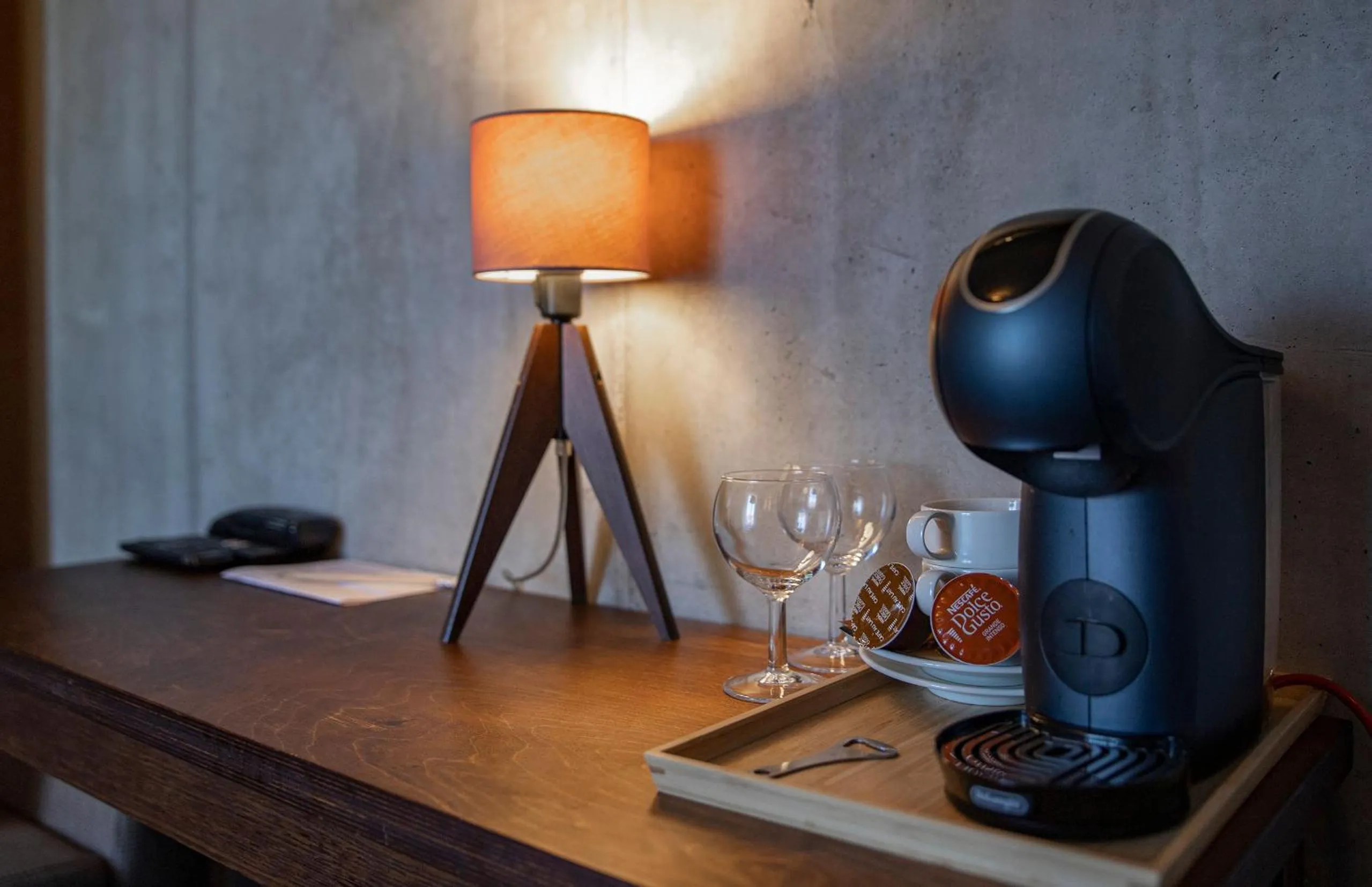 Coffee/tea facilities in Johan Design & SPA Hotel