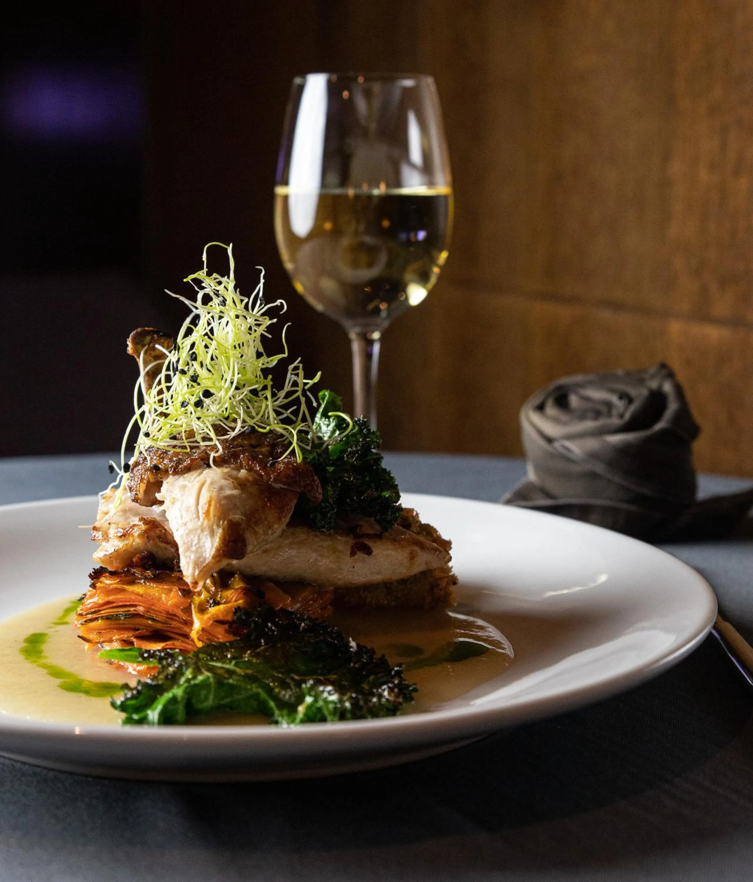 Restaurant/places to eat in Johan Design & SPA Hotel