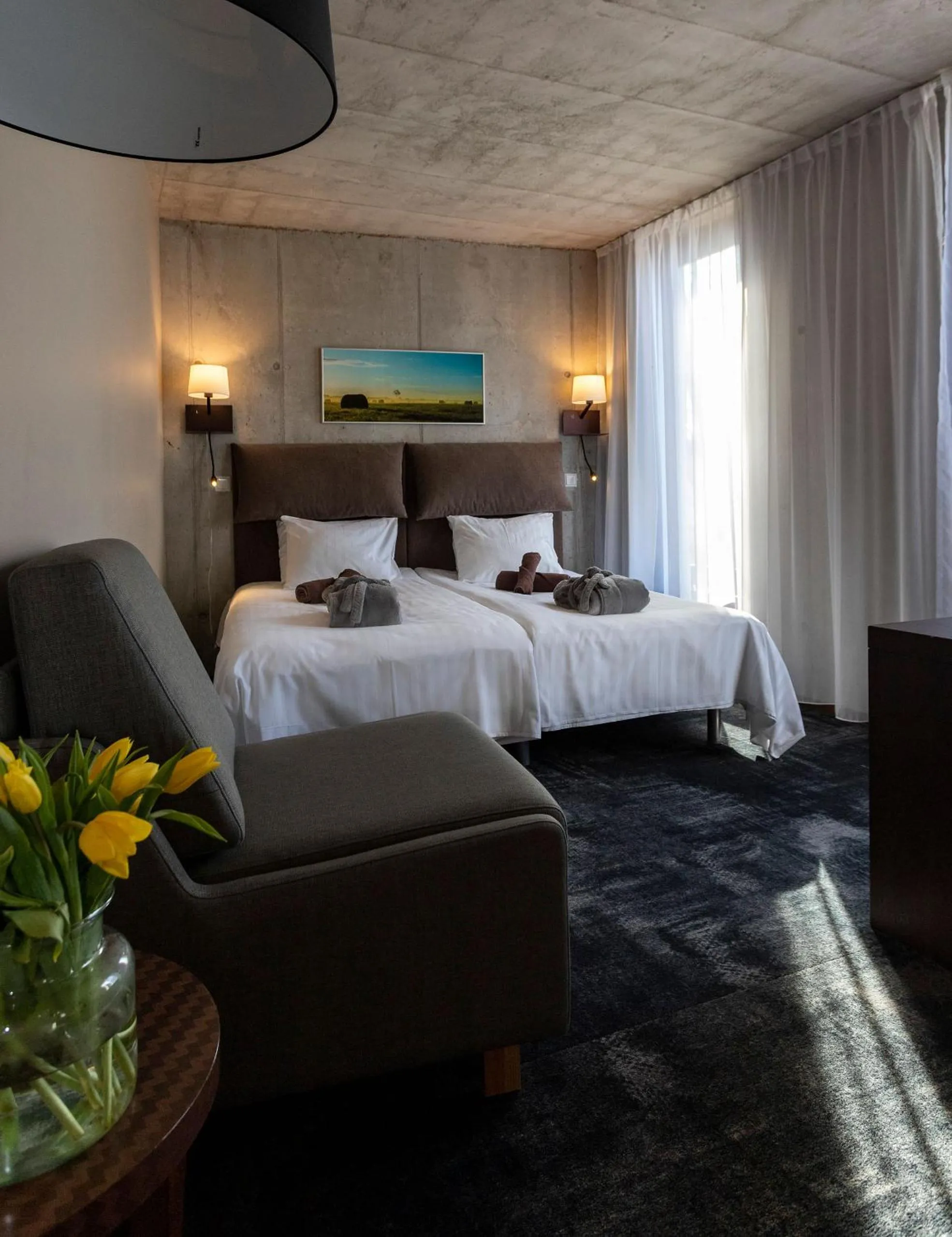 Bedroom, Bed in Johan Design & SPA Hotel