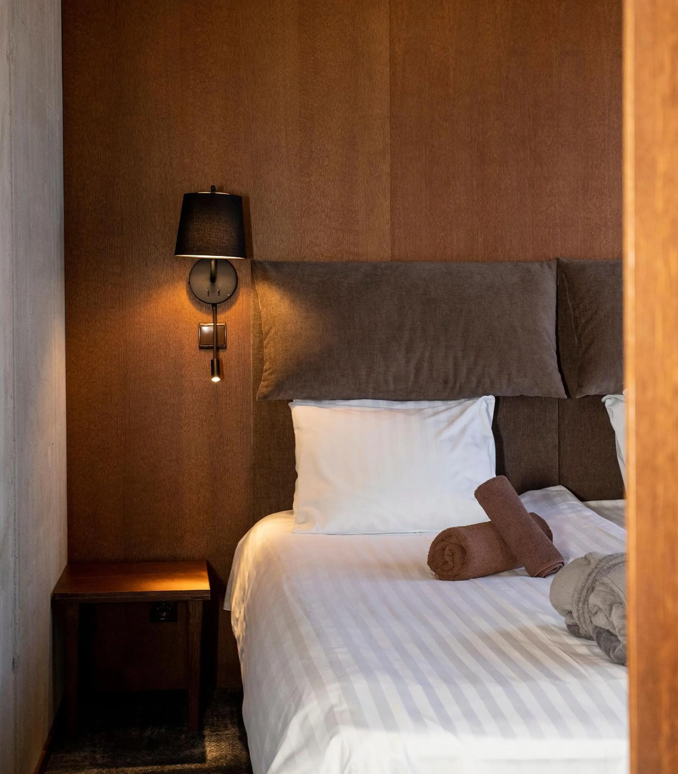 Decorative detail, Bed in Johan Design & SPA Hotel