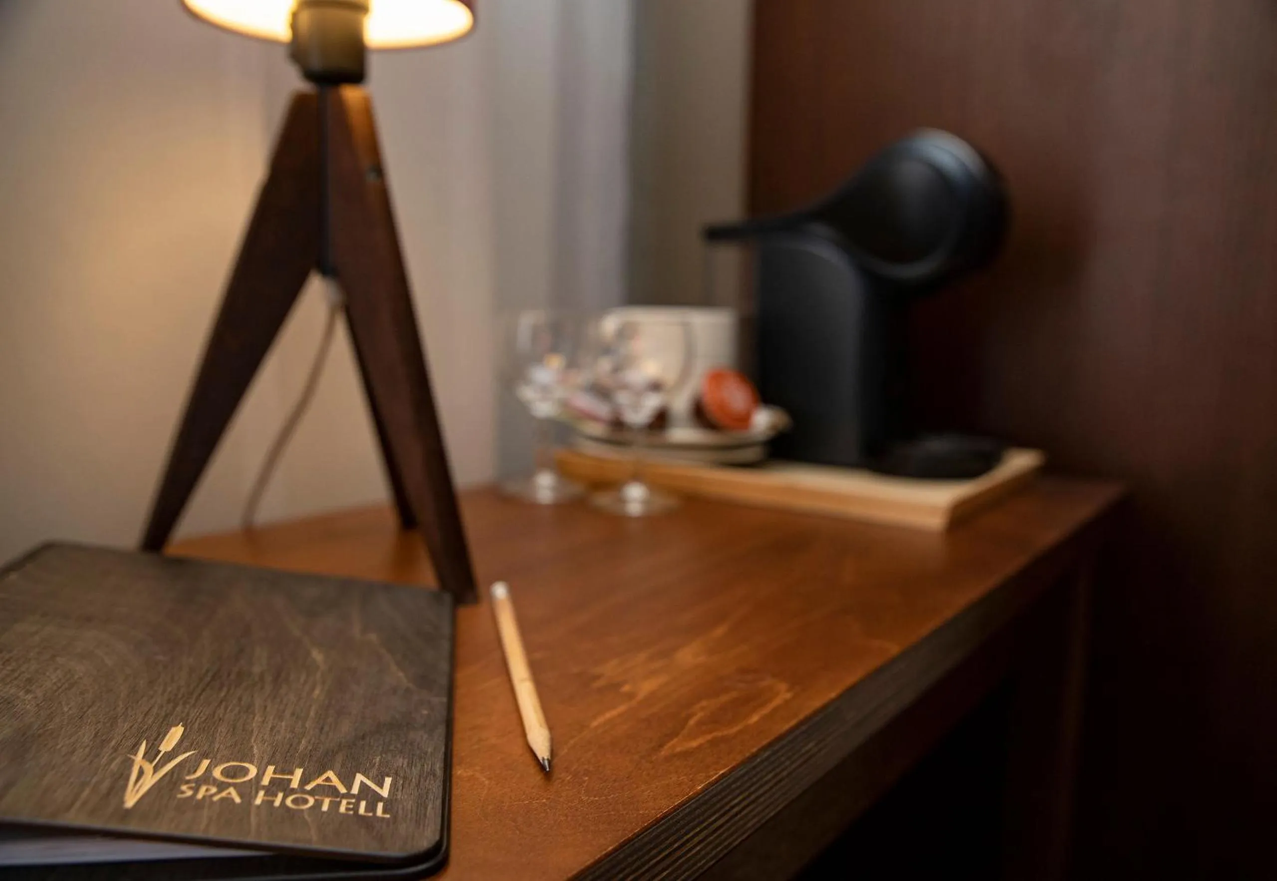 Decorative detail in Johan Design & SPA Hotel