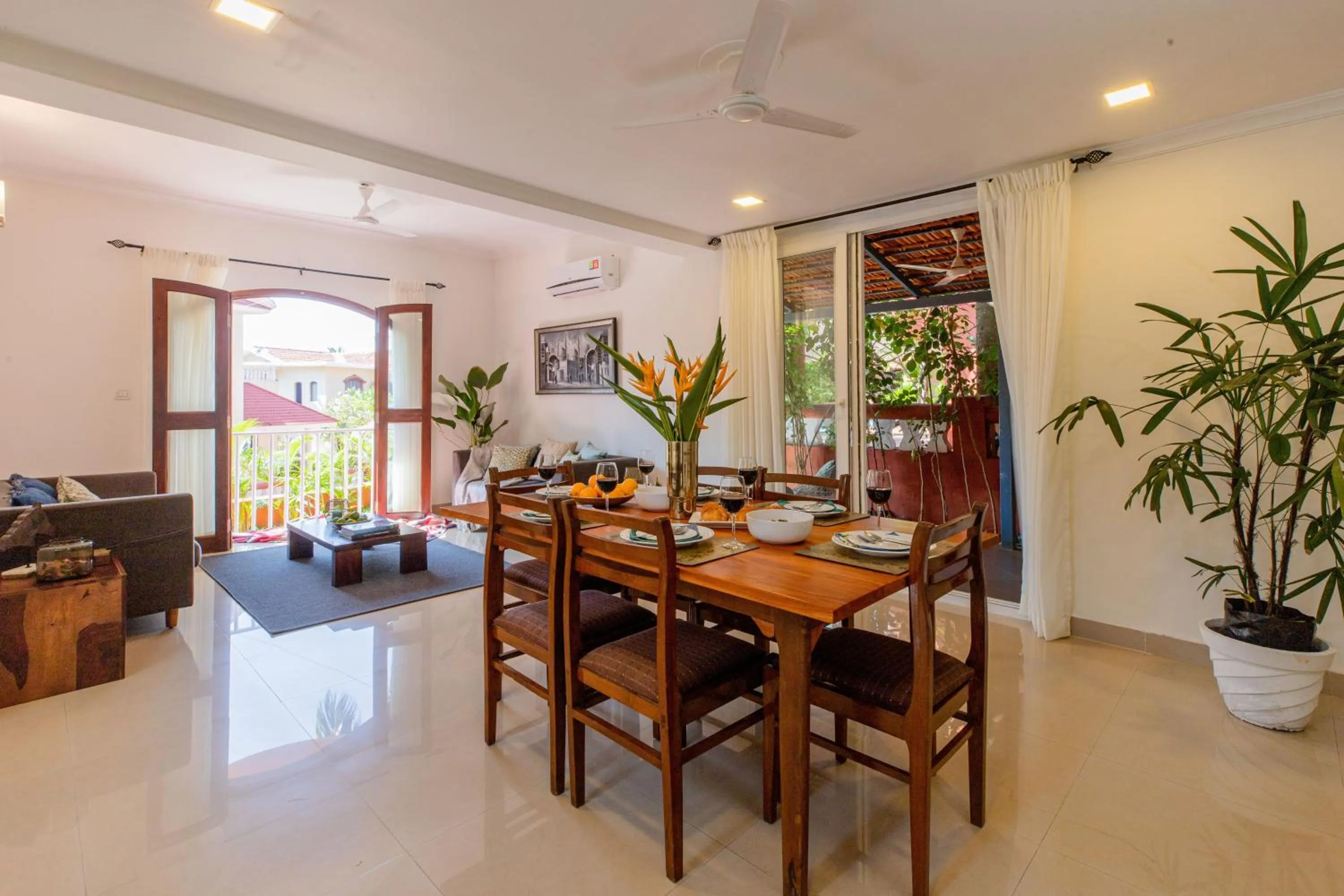 Living room in Aguada Anchorage - The Villa Resort, Candolim