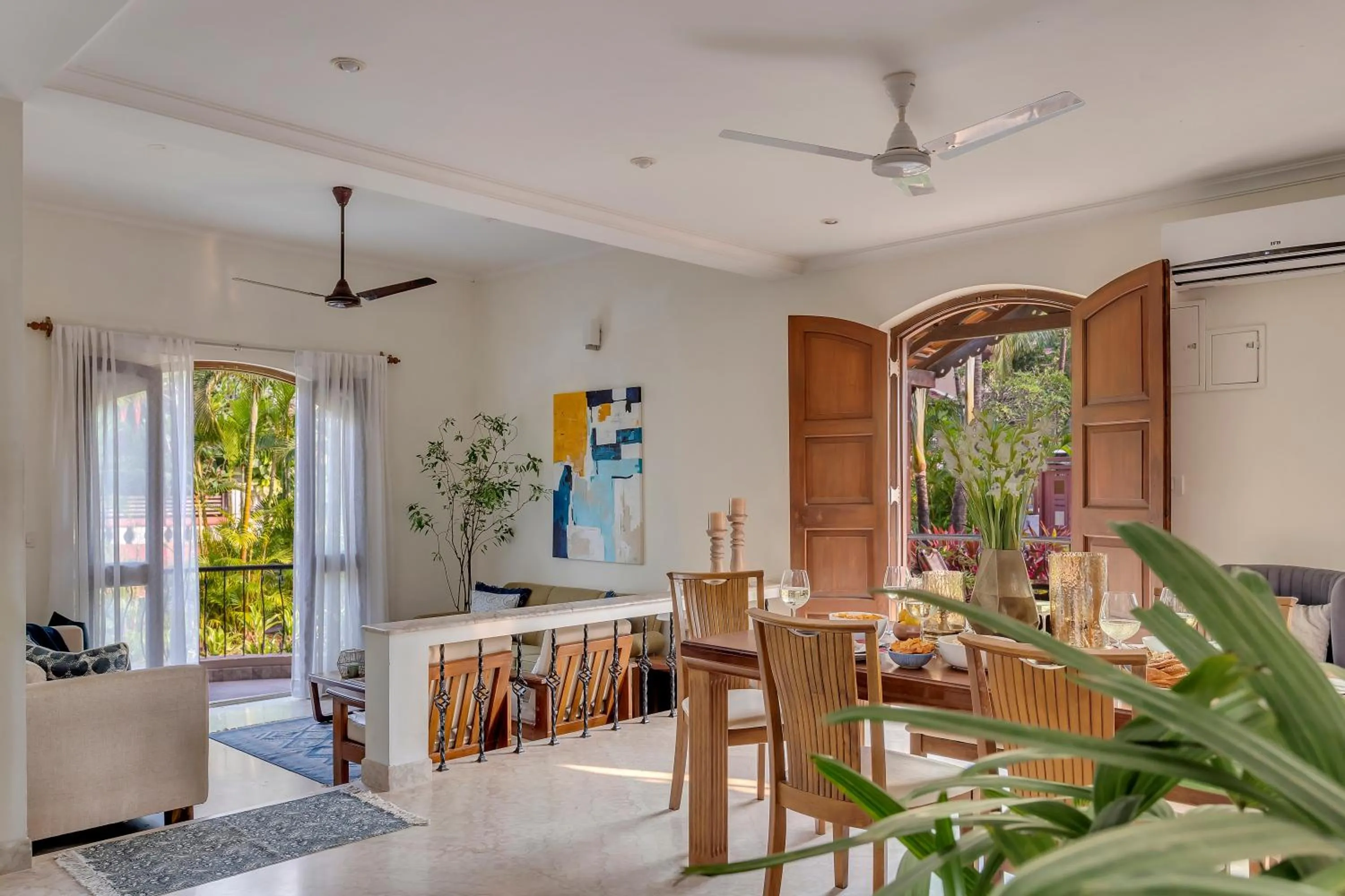 Living room in Aguada Anchorage - The Villa Resort, Candolim