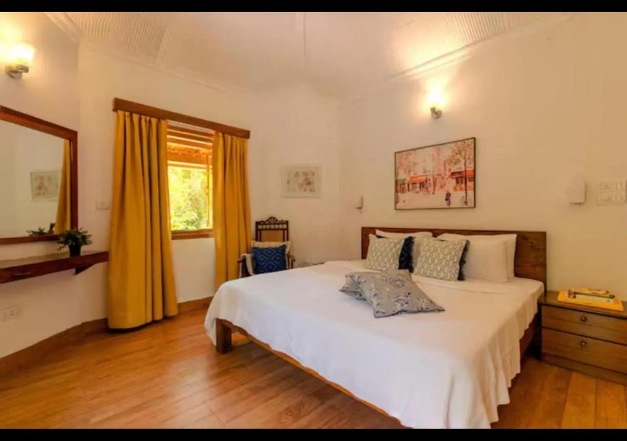 Bedroom, Bed in Aguada Anchorage - The Villa Resort, Candolim