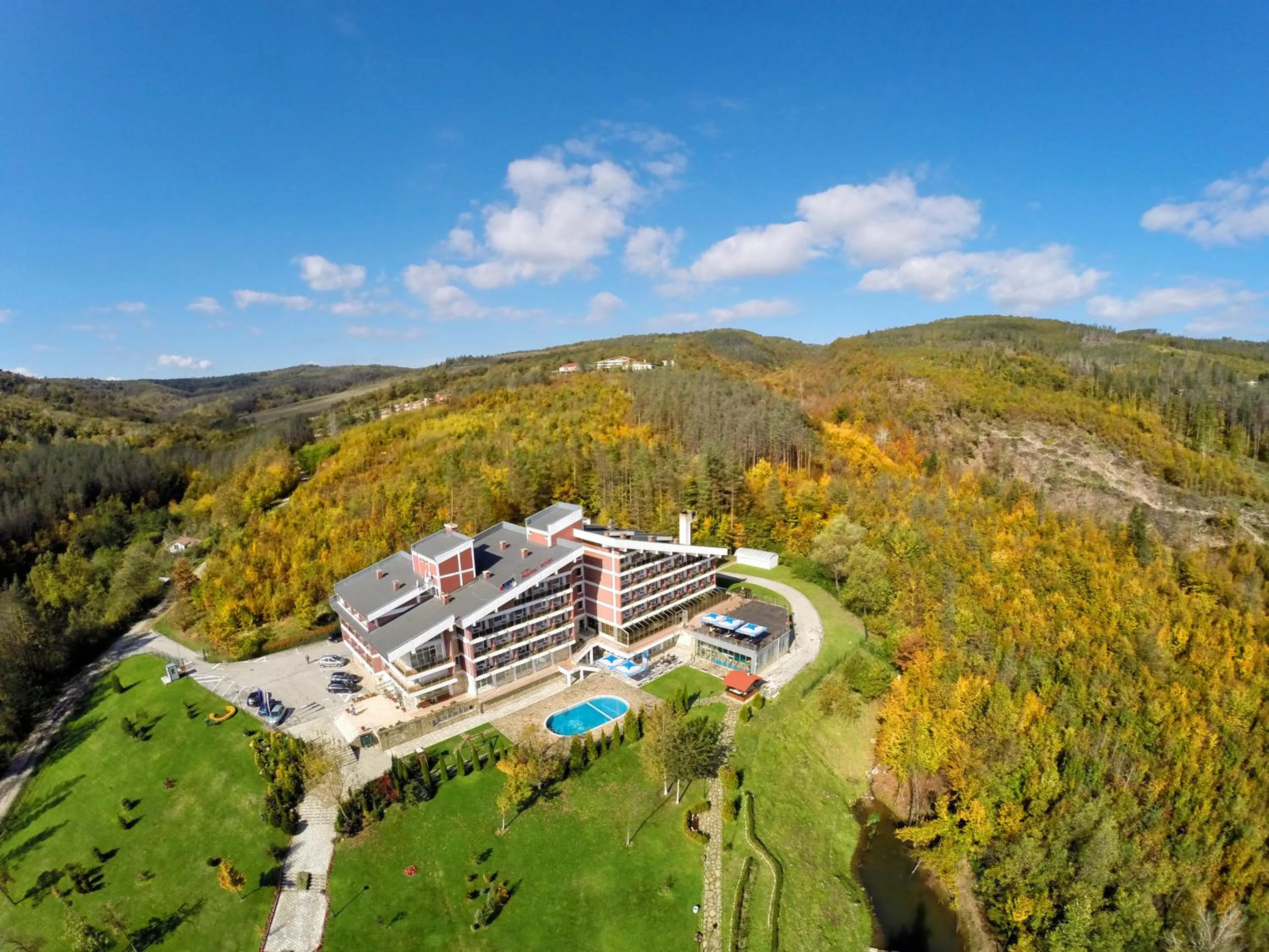 Bird's eye view in Relax Coop Hotel