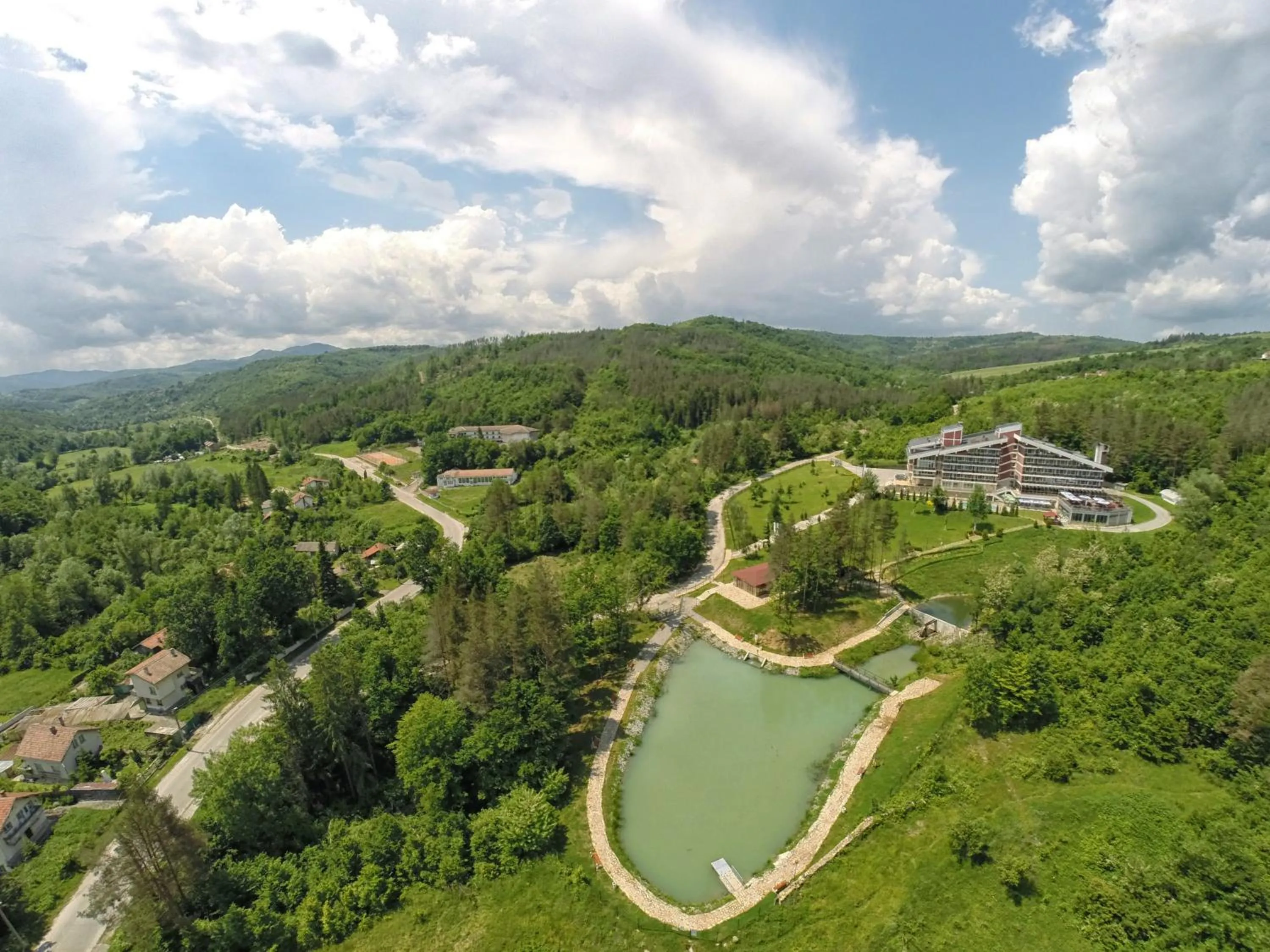 Bird's eye view in Relax Coop Hotel