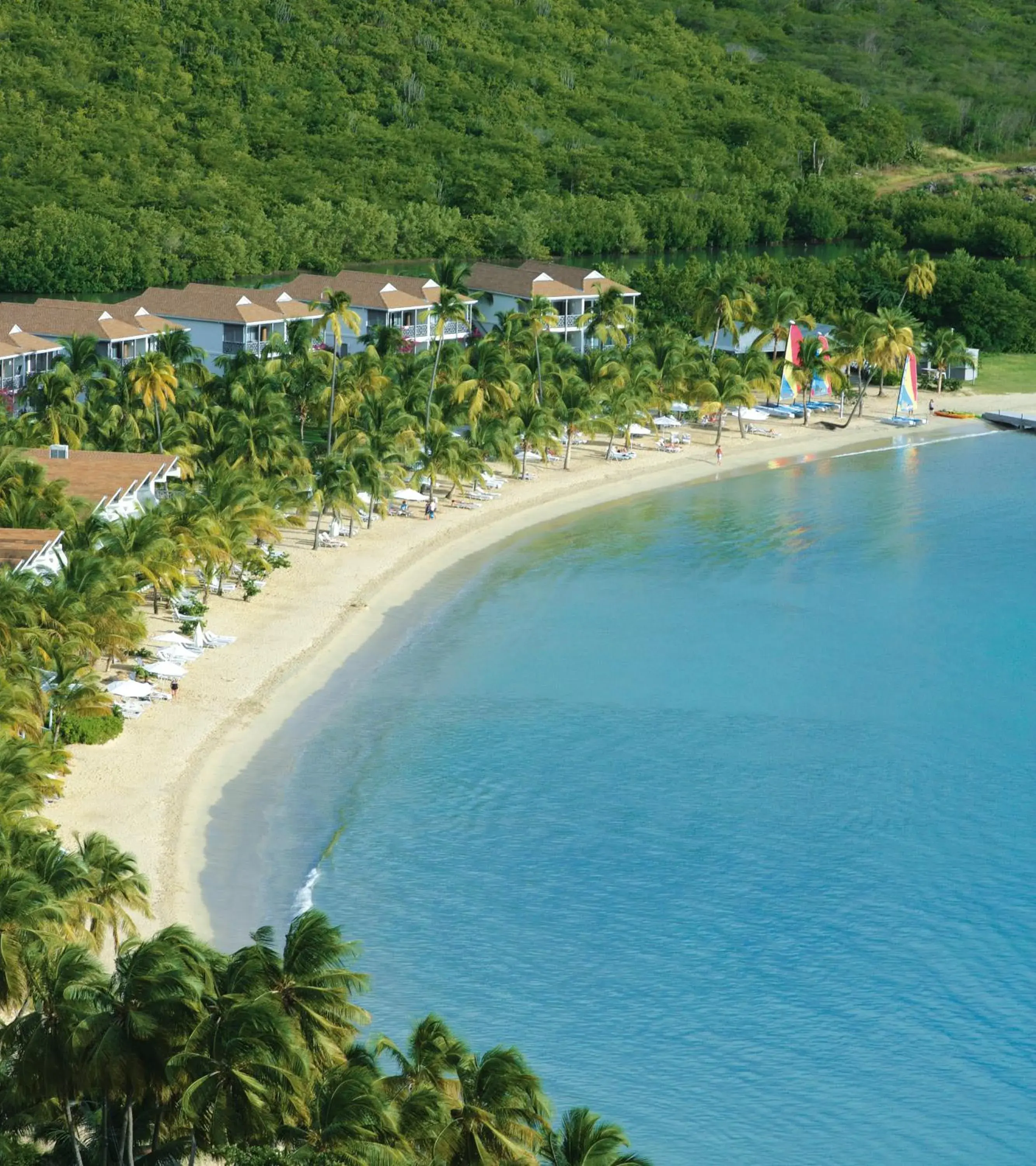 Bird's eye view in Carlisle Bay Bird's eye view in Carlisle Bay