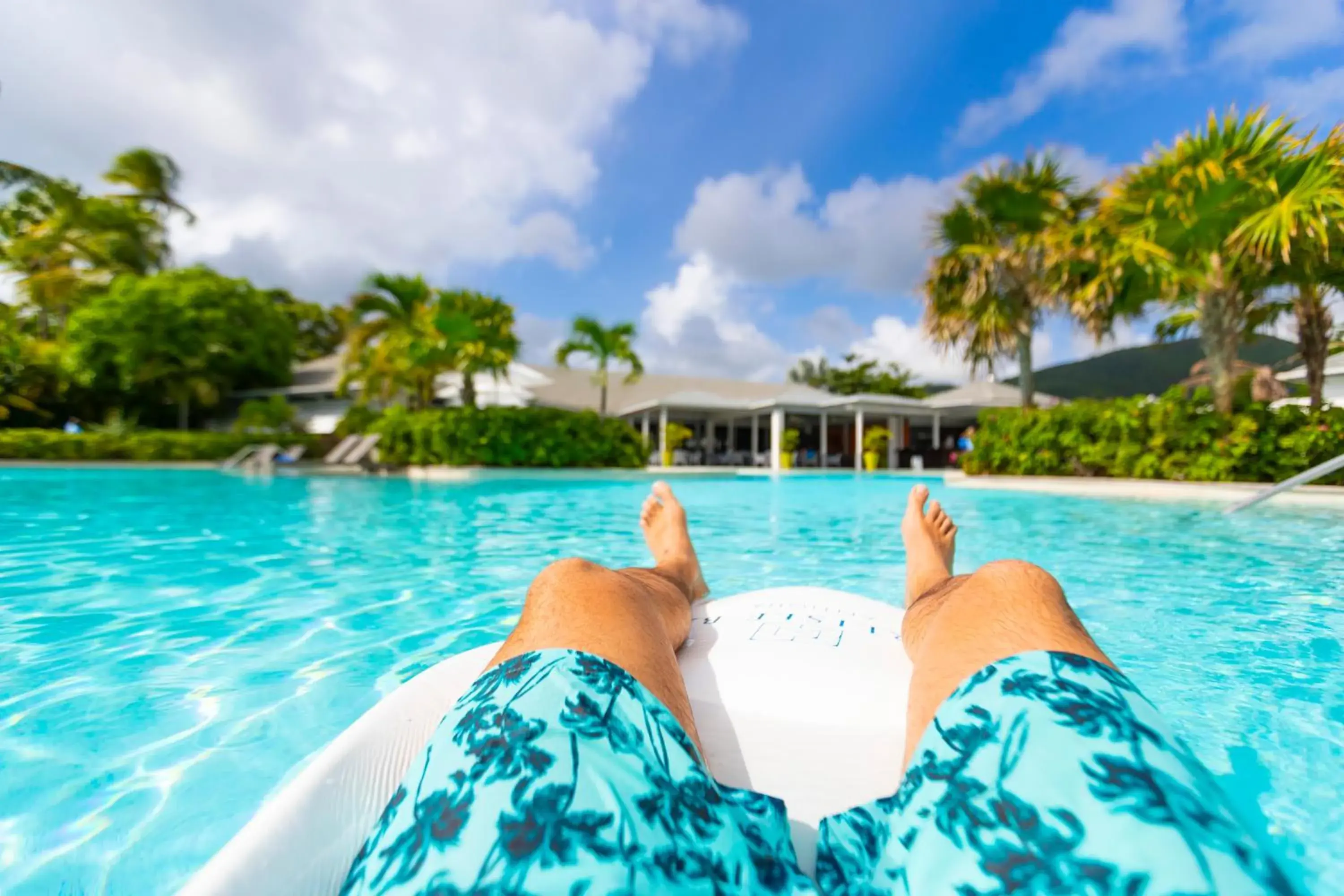Swimming pool in Carlisle Bay Swimming pool in Carlisle Bay