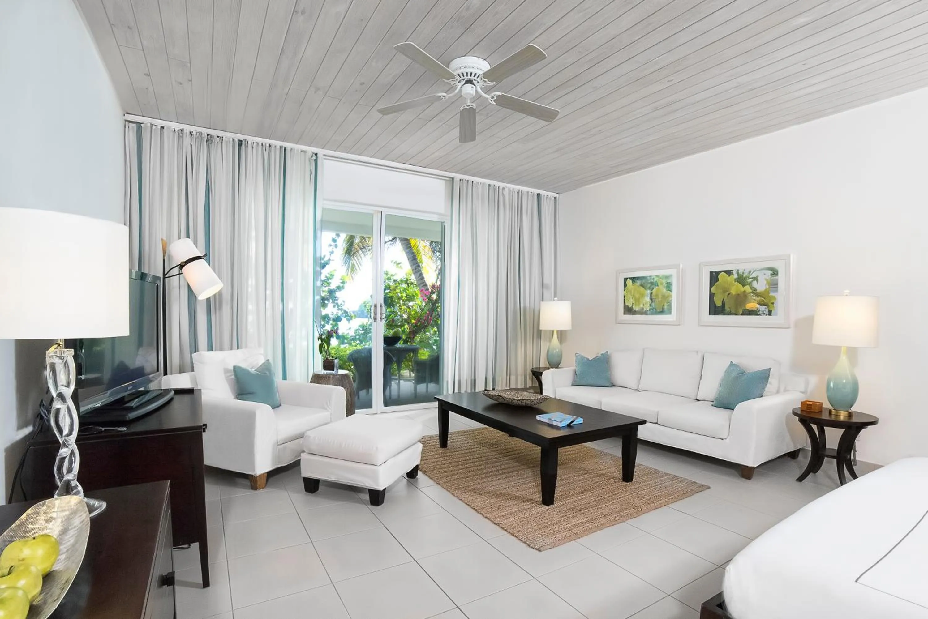 Living room in Carlisle Bay