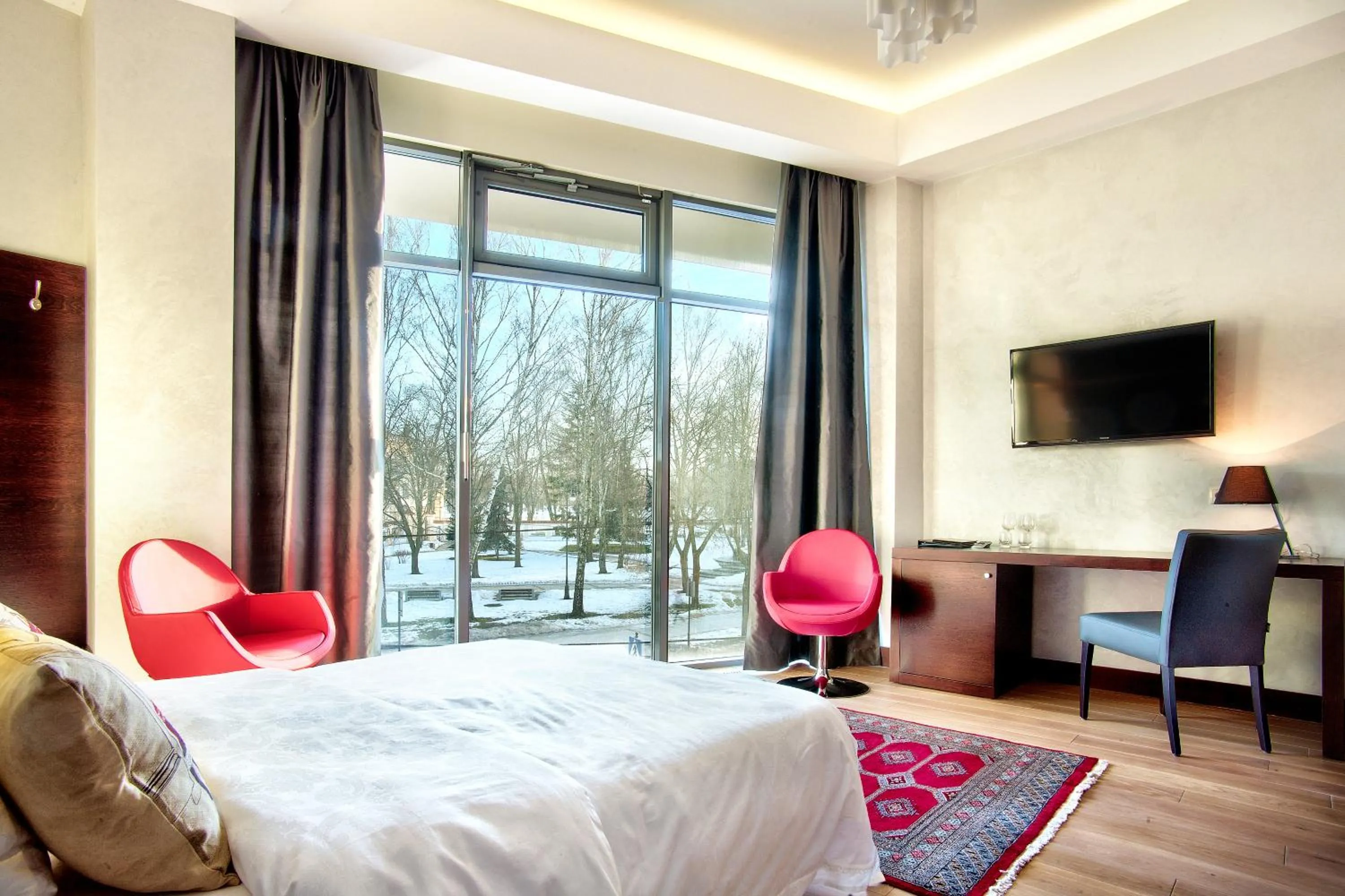 Photo of the whole room, Bed in BoutiqueHotel Aristo