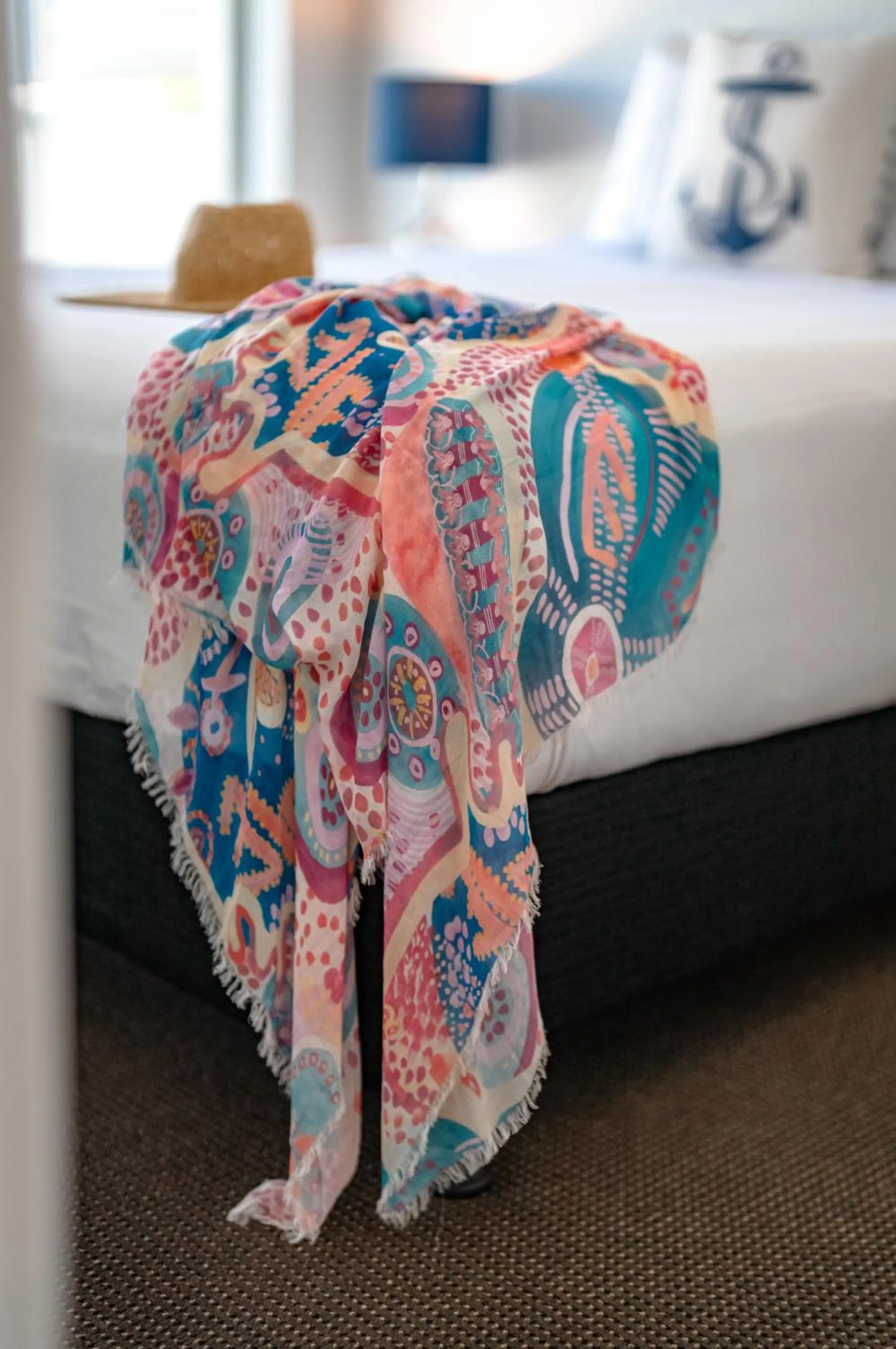 Bed in Sailport Mooloolaba Apartments