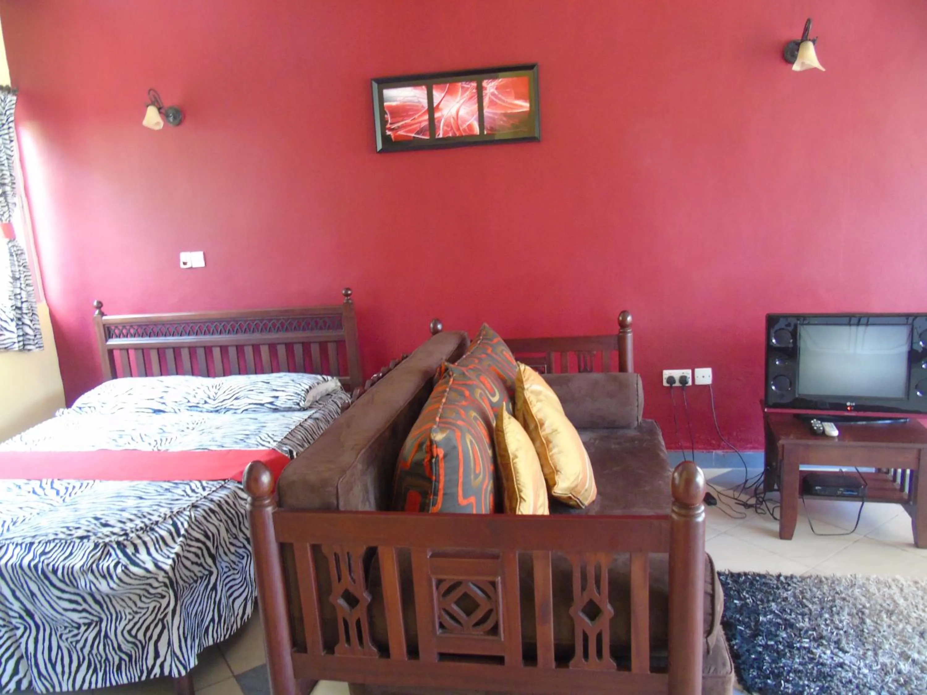 Bed in Makwetu Villas