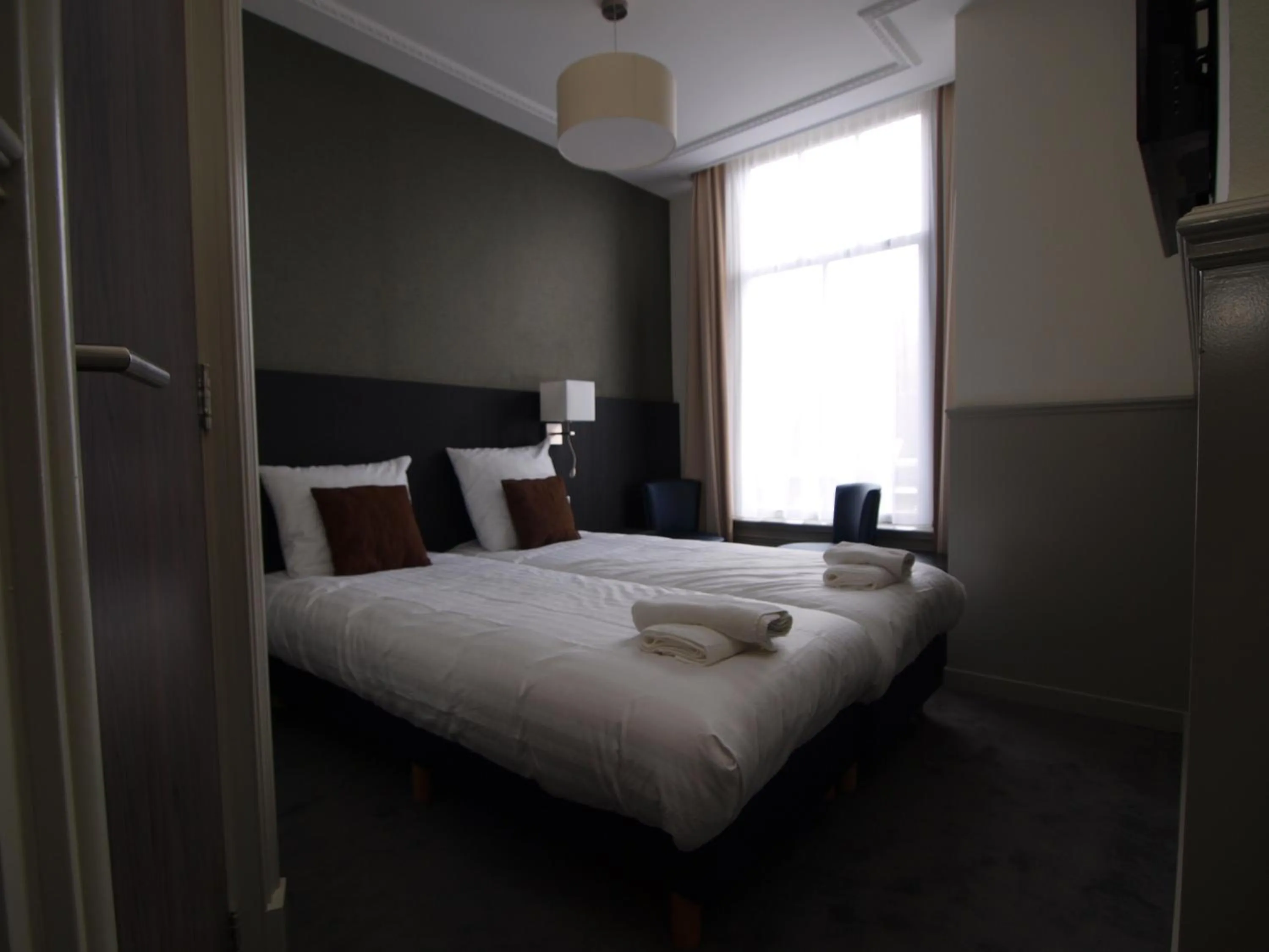 Bed in Hotel Clemens