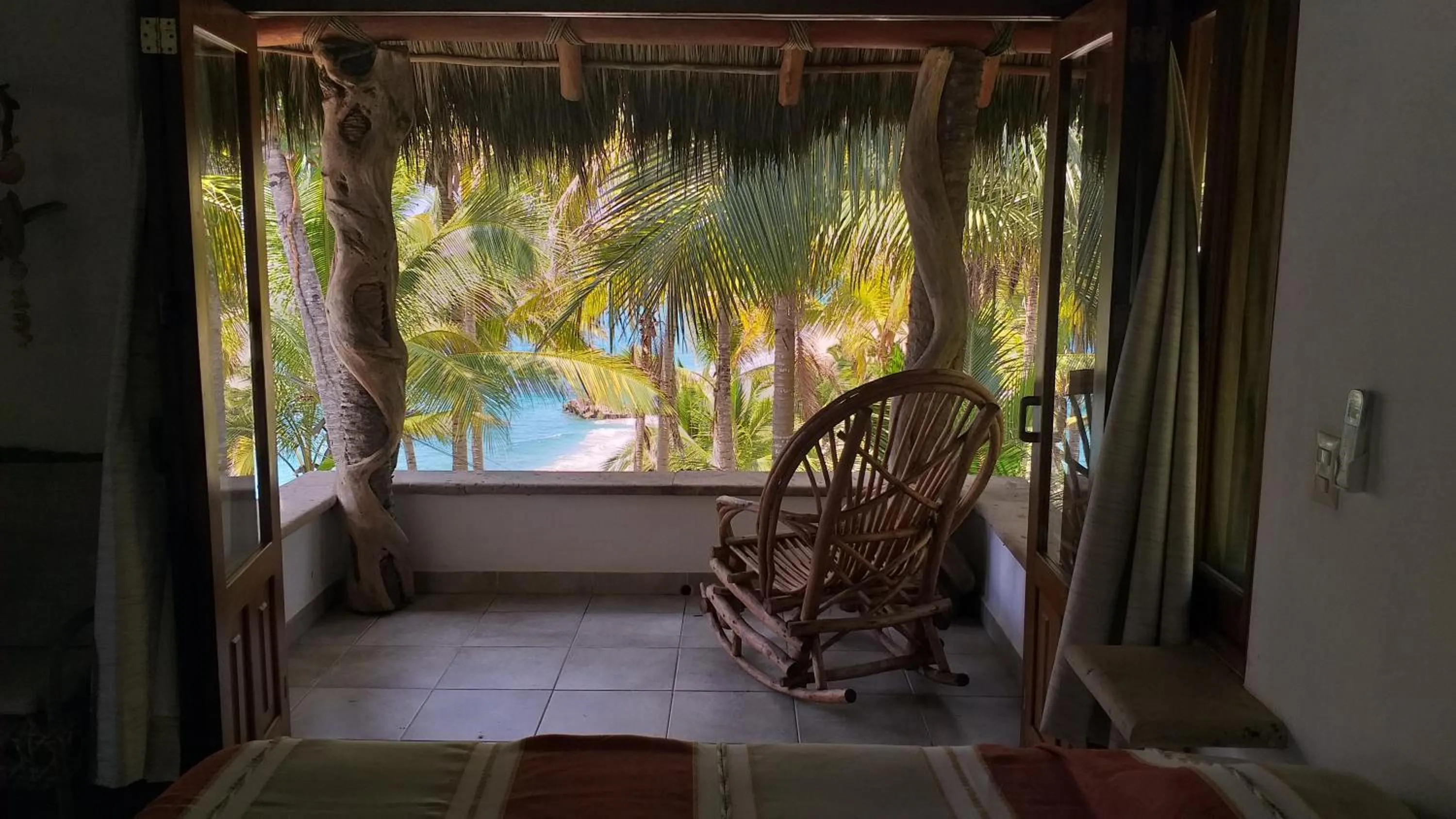 Balcony/Terrace in Bungalows Lydia San Pancho