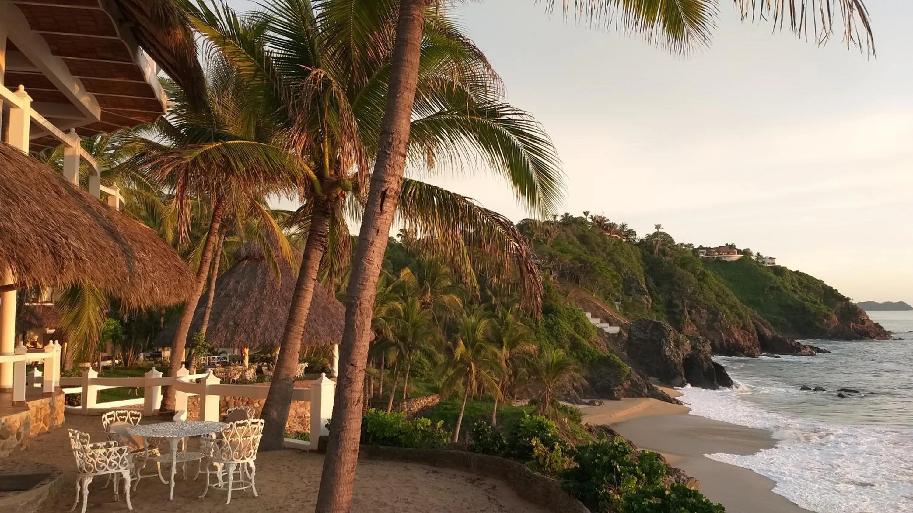 Sea view in Bungalows Lydia San Pancho