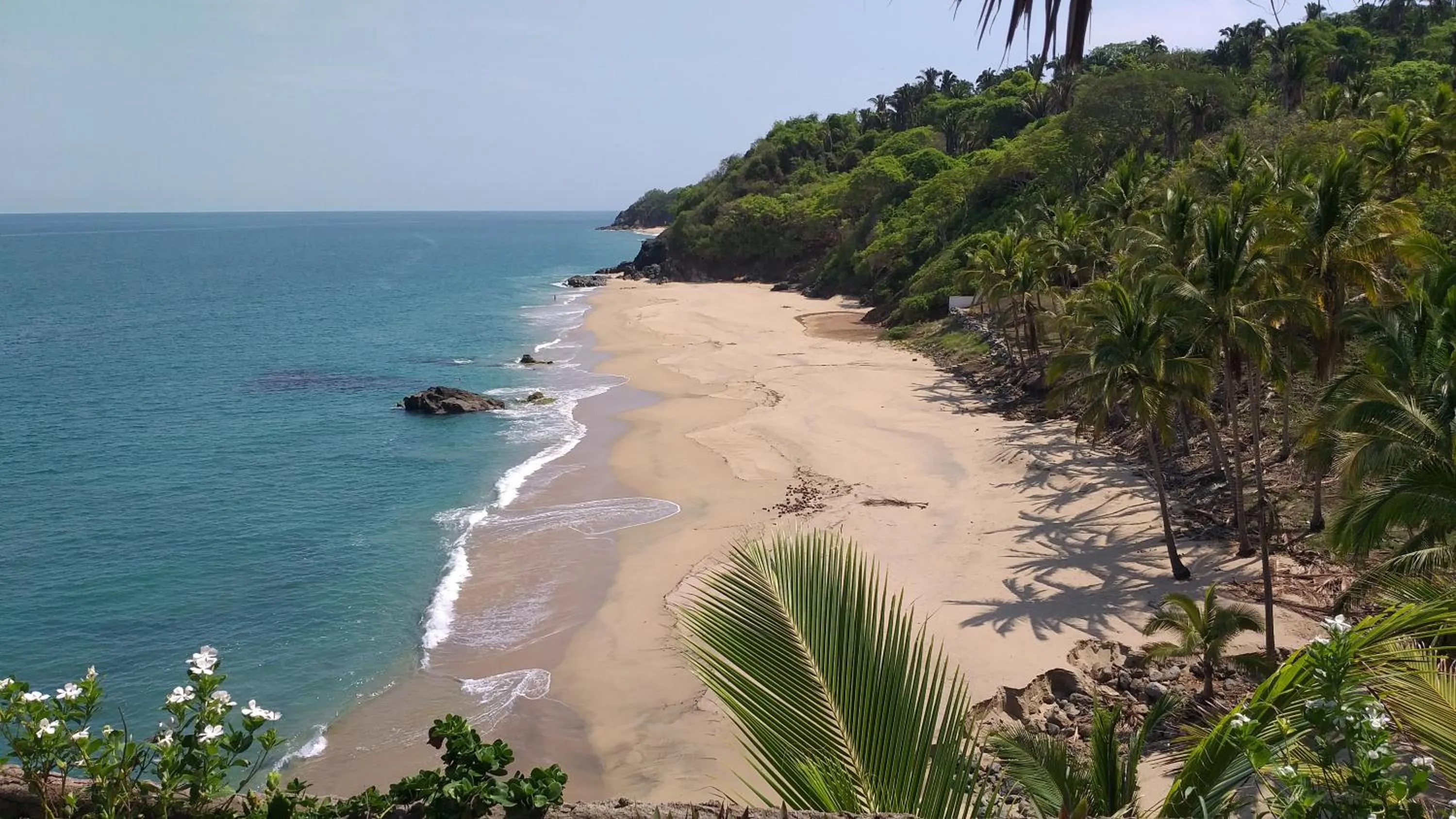 Beach in Bungalows Lydia San Pancho