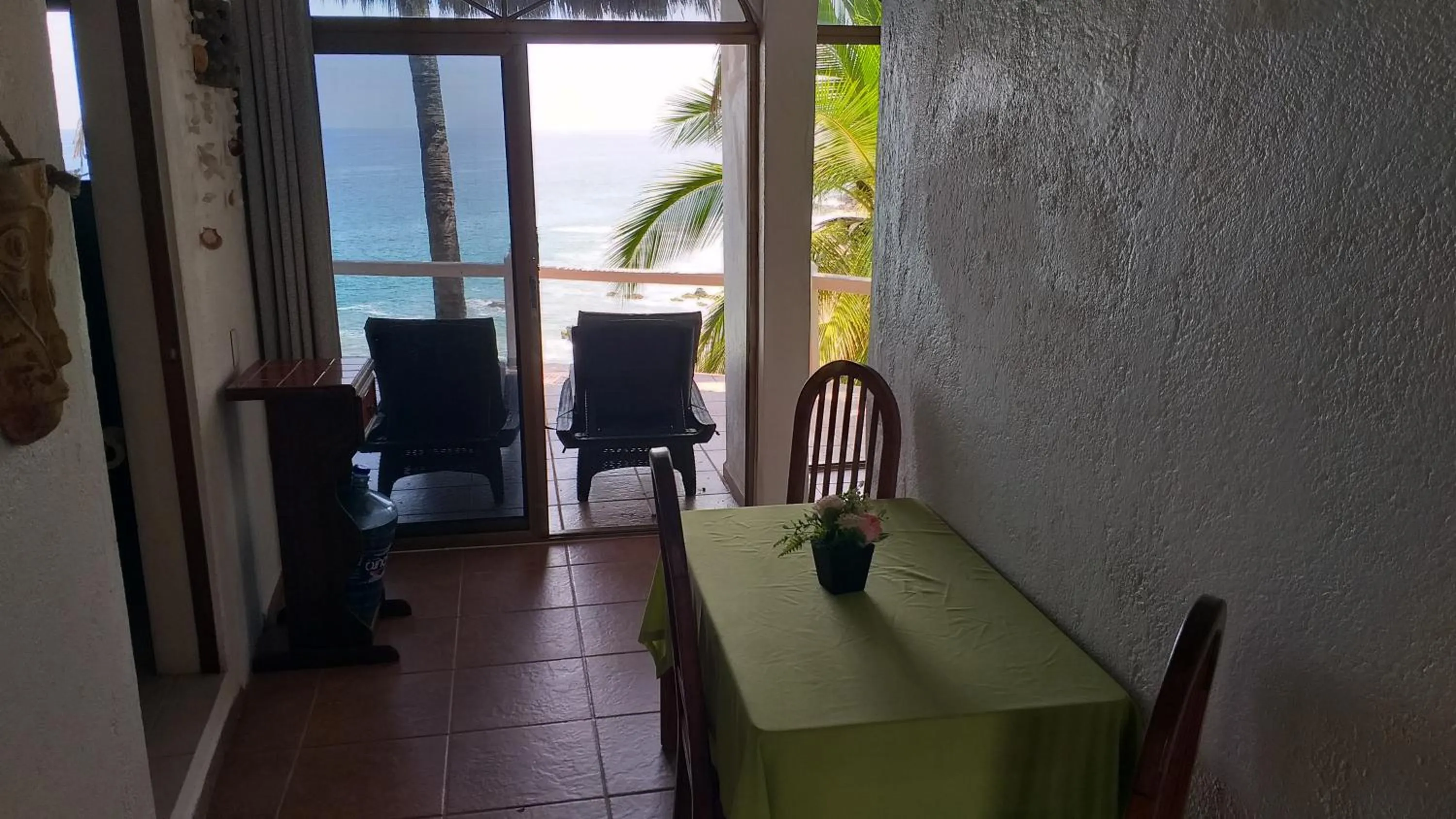 Dining area in Bungalows Lydia San Pancho