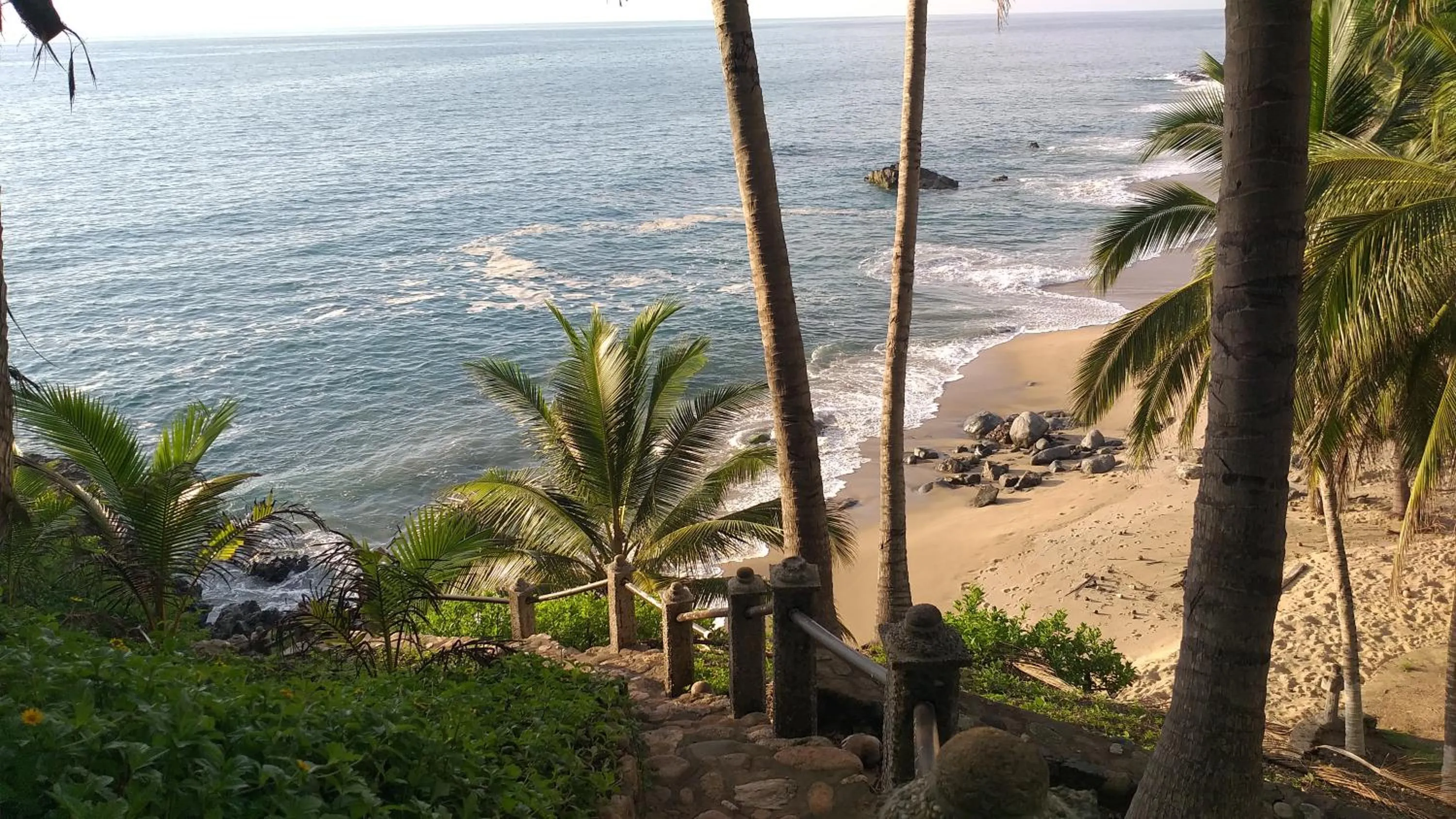 Sea view in Bungalows Lydia San Pancho