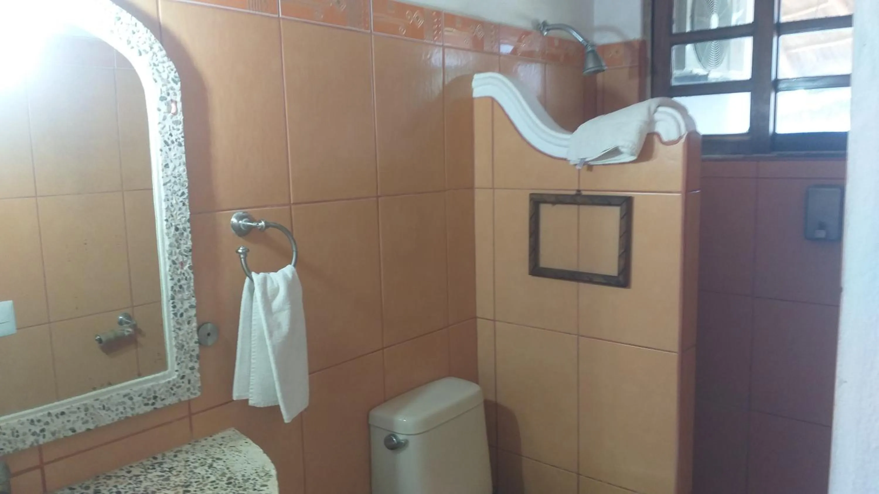 Shower in Bungalows Lydia San Pancho