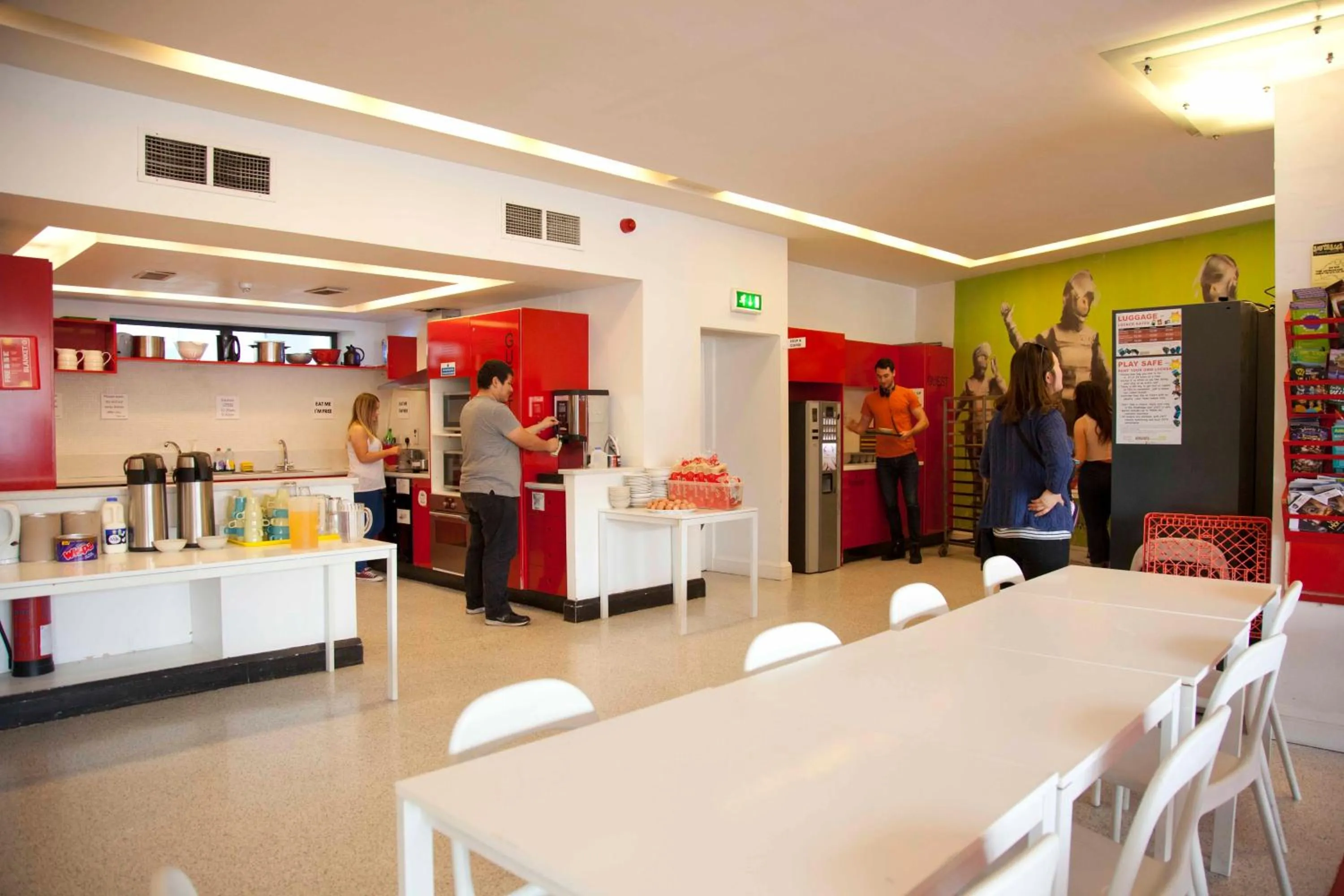 Kitchen or kitchenette in Abigail's Hostel