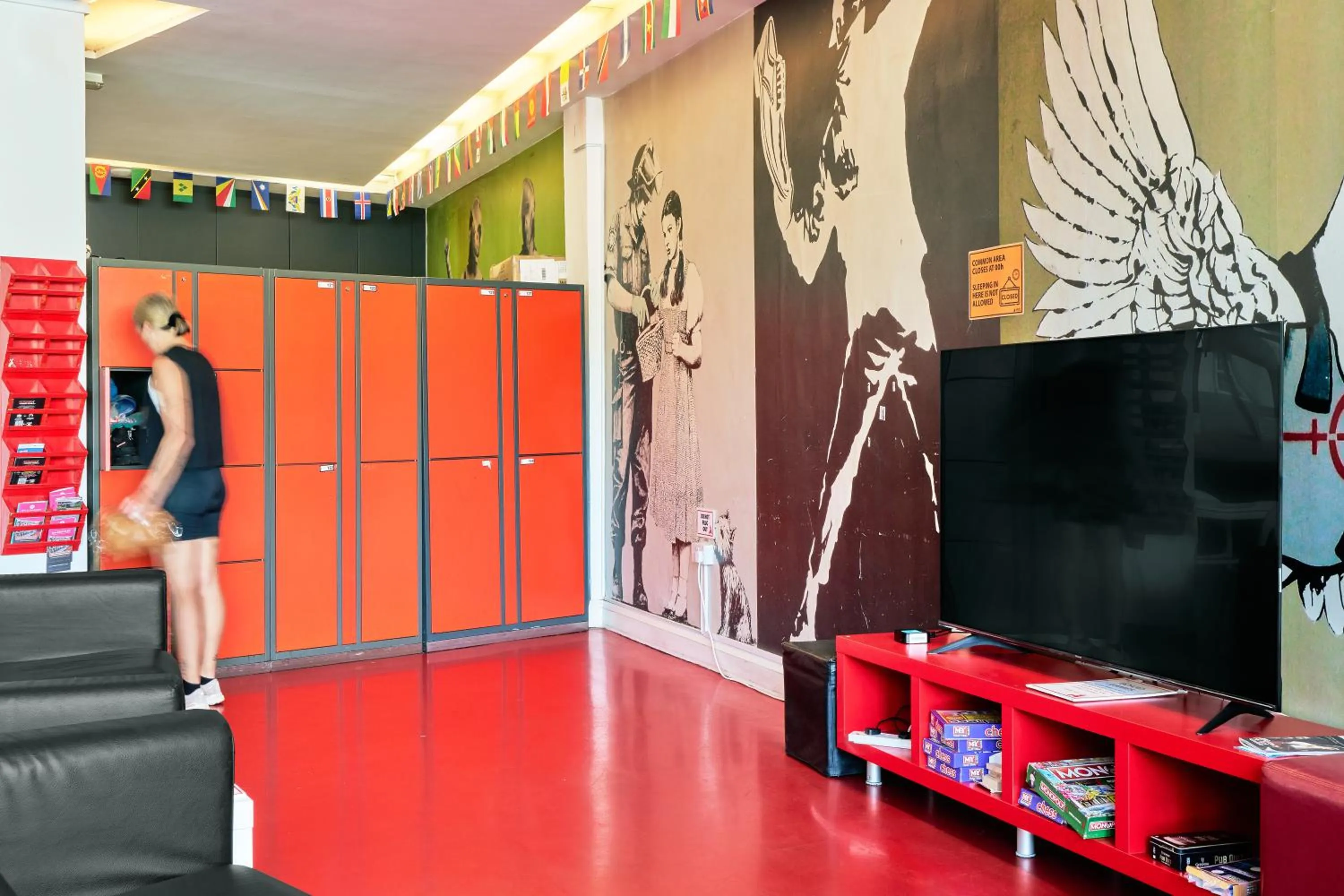 locker in Abigail's Hostel