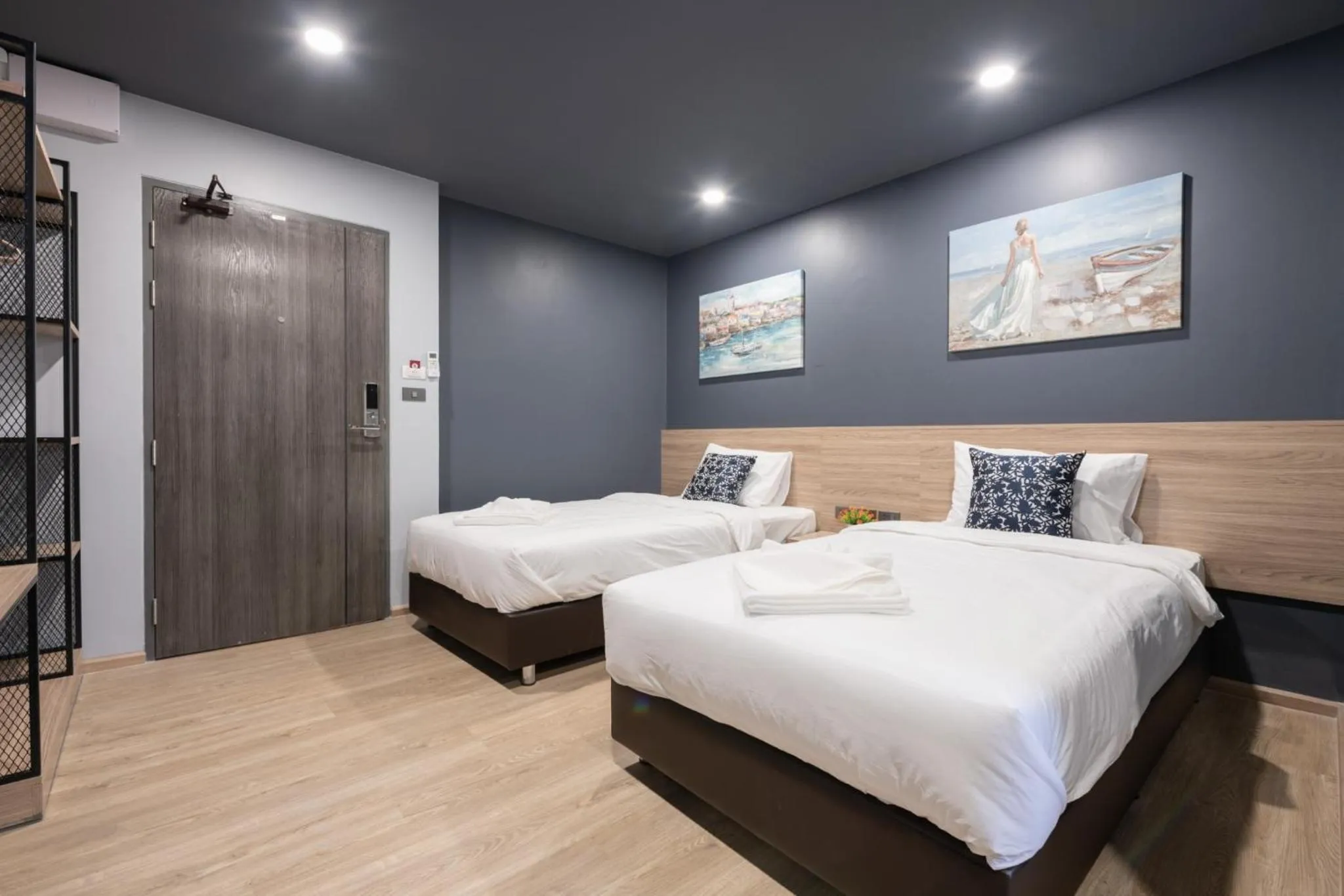 Photo of the whole room, Bed in Oblique Apartment - ออฟบลิค อพาร์ทเมนท์