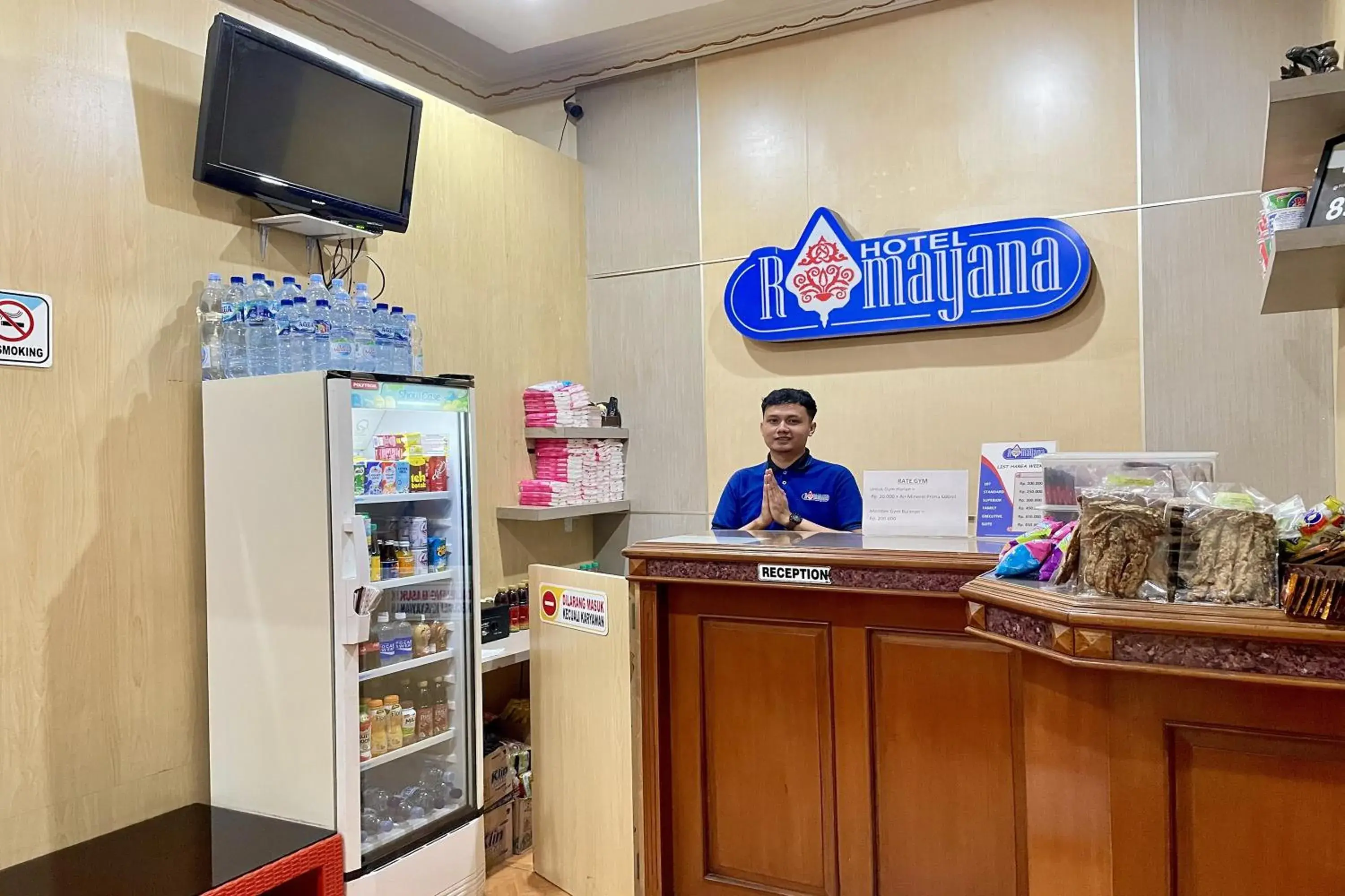 Lobby or reception in Hotel Ramayana Garut Lobby or reception in Hotel Ramayana Garut