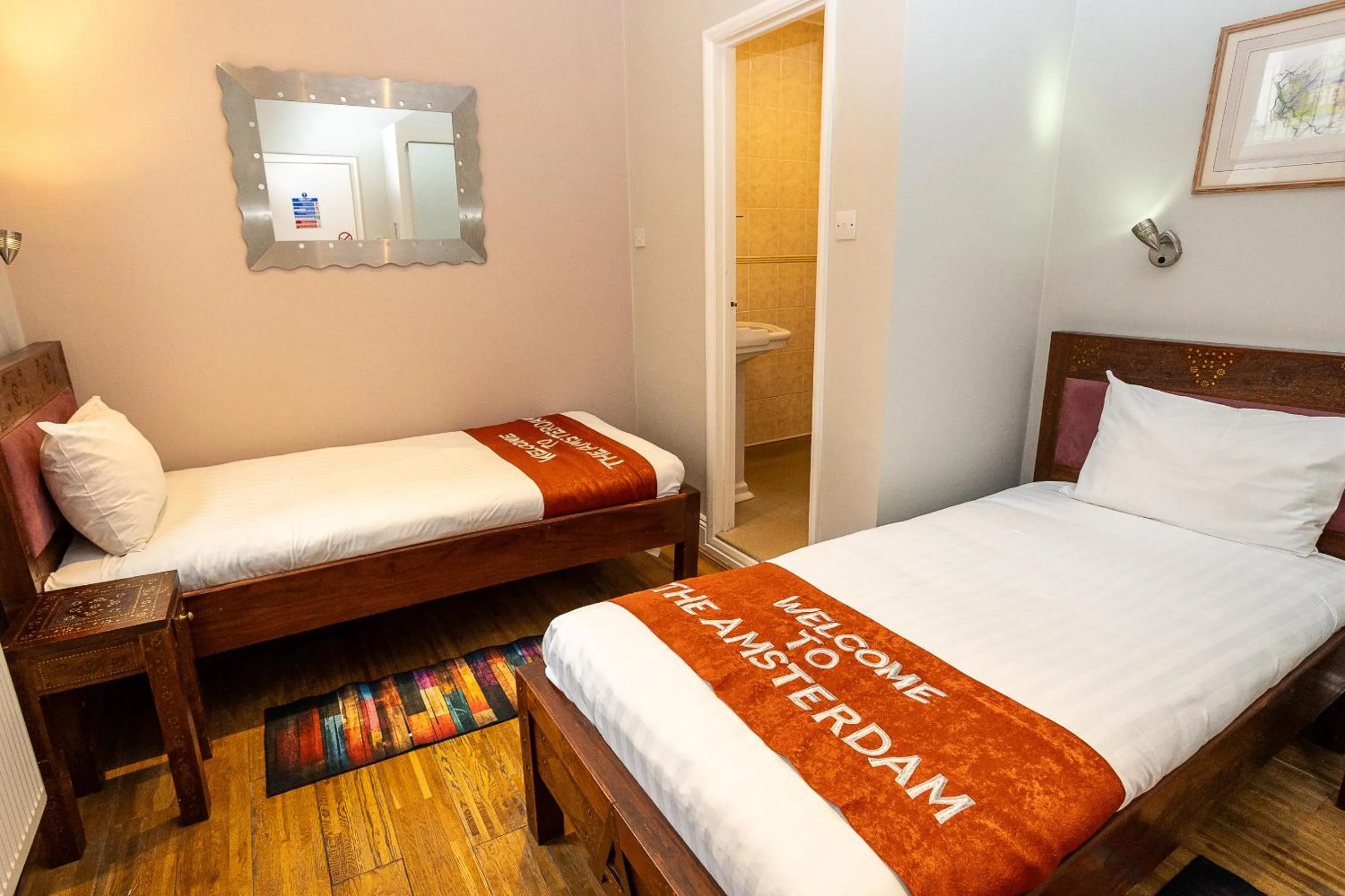 Bedroom, Bed in Amsterdam Hotel Brighton Seafront