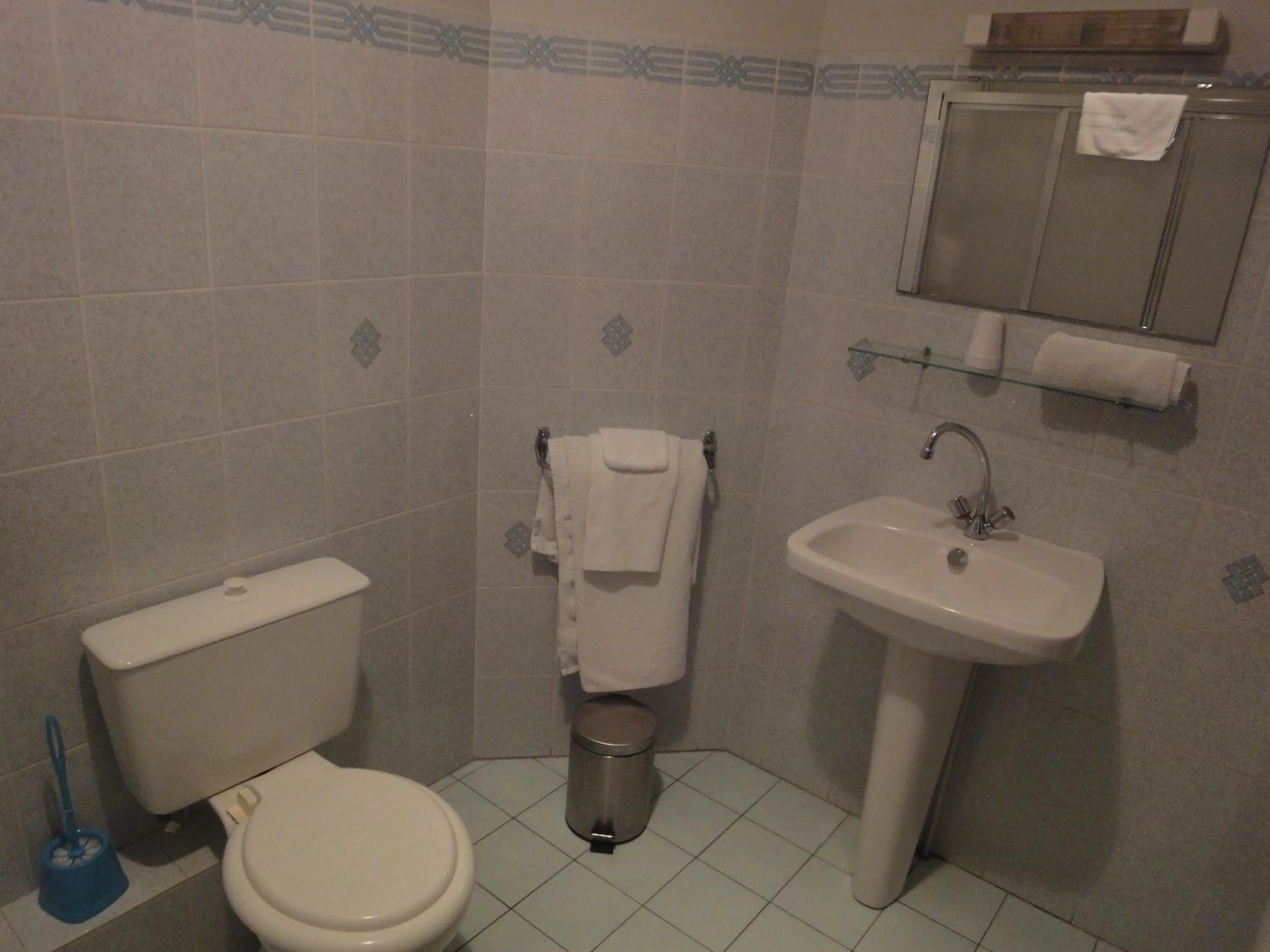 Bathroom in Hotel Restaurant La Grenouillère