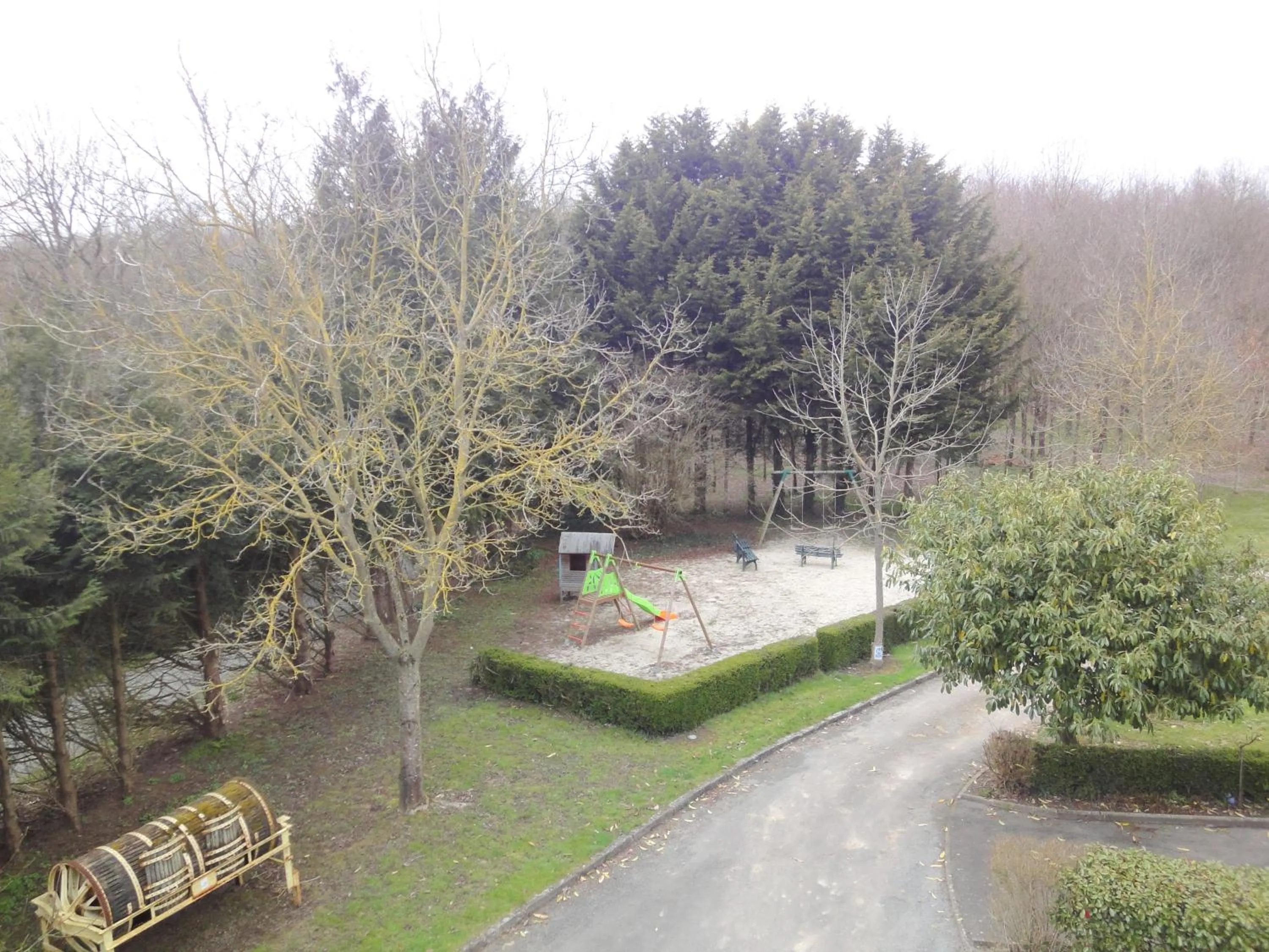 Garden in Hotel Restaurant La Grenouillère