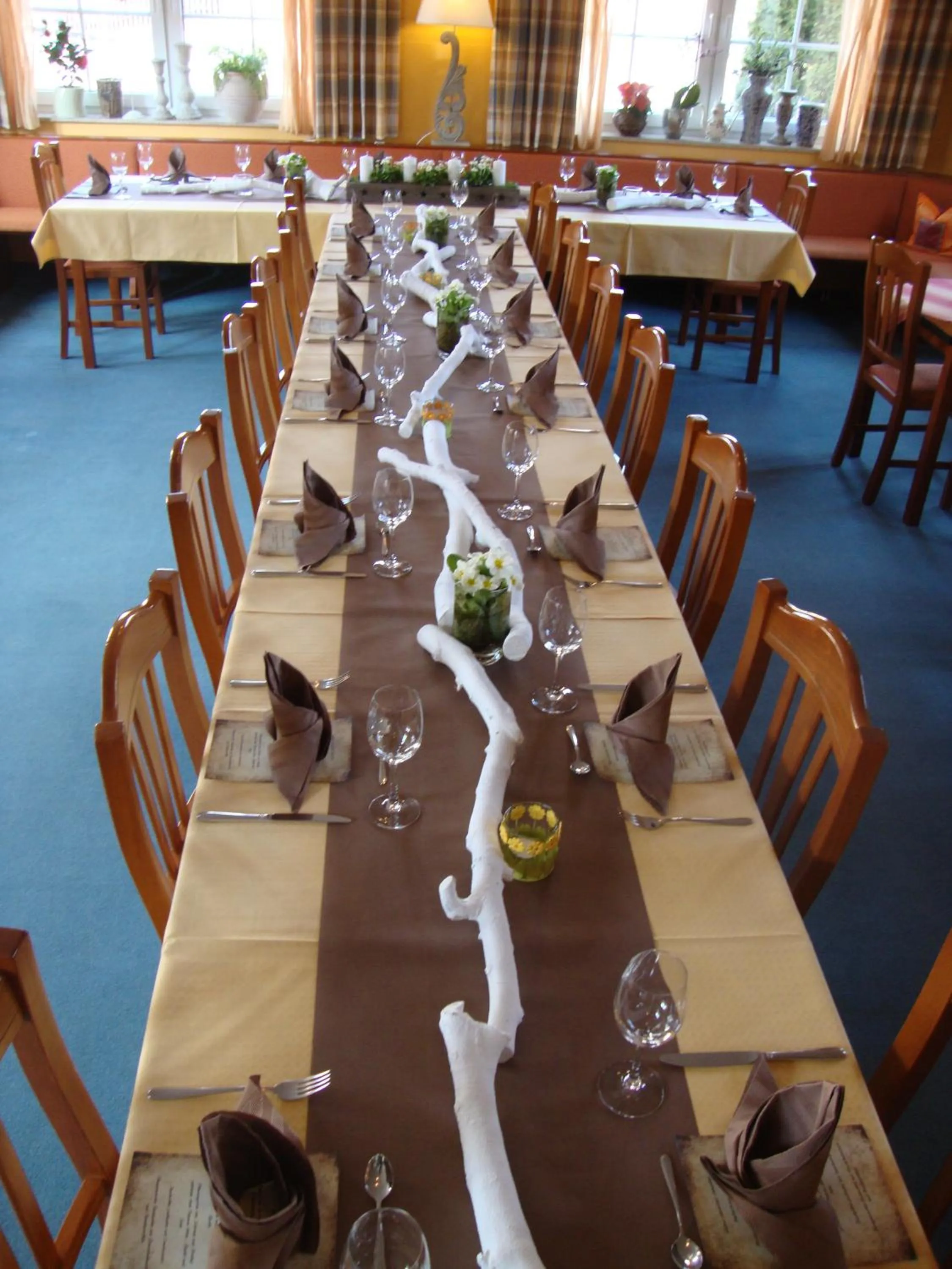 Decorative detail in Hotel Bergschlößchen