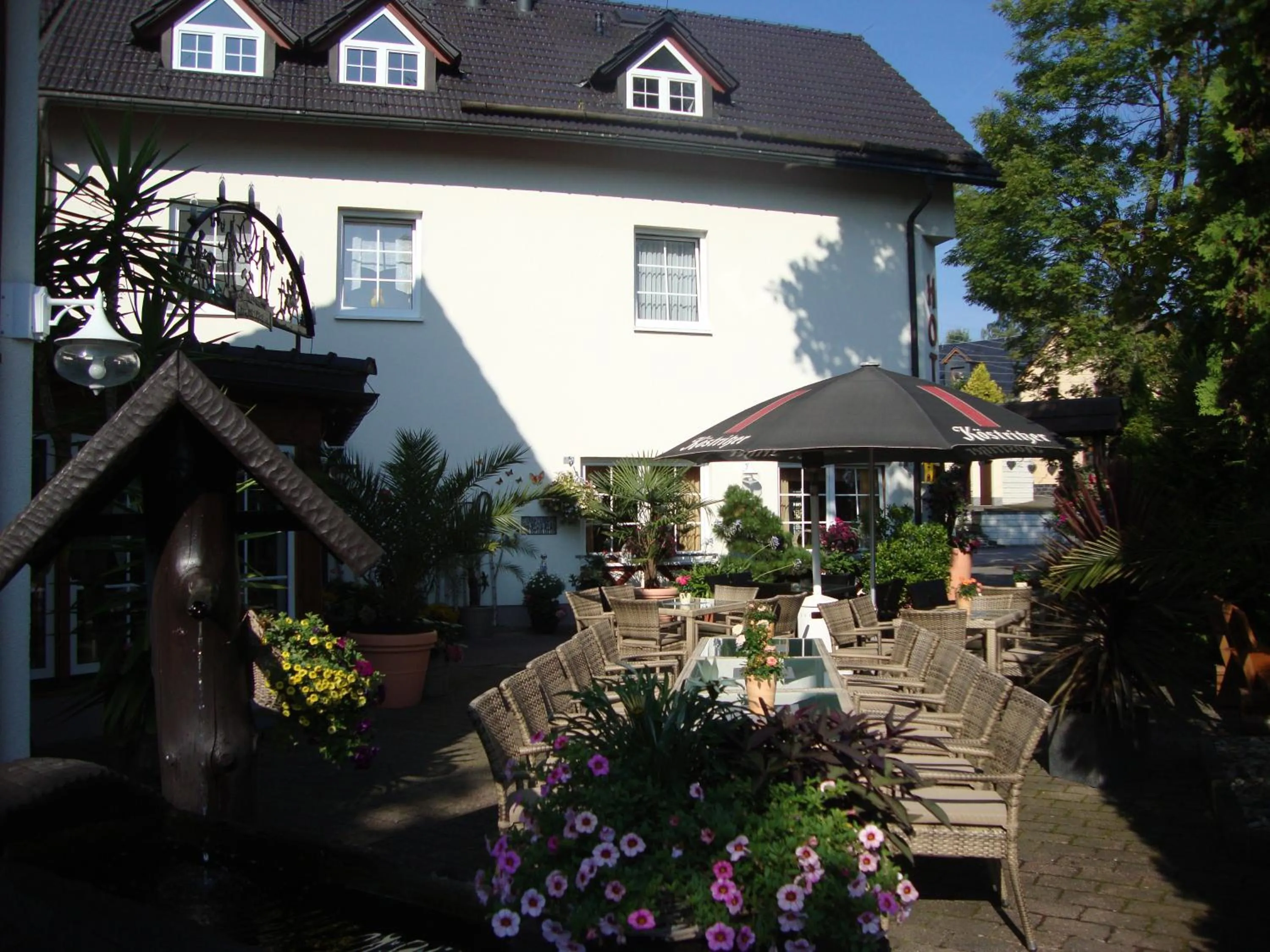 Patio in Hotel Bergschlößchen