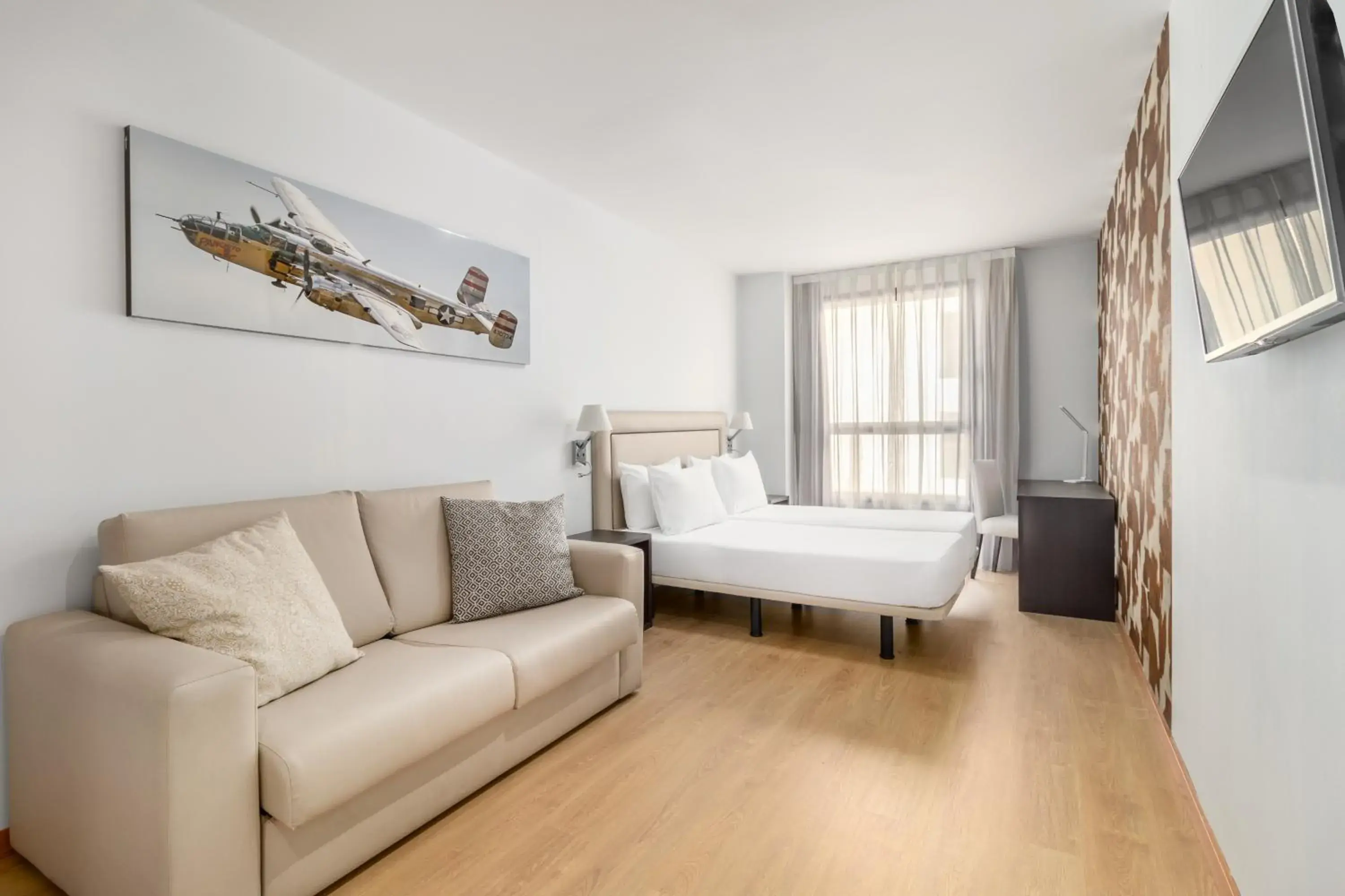 Bed in Exe Convention Plaza Madrid Bed in Exe Convention Plaza Madrid