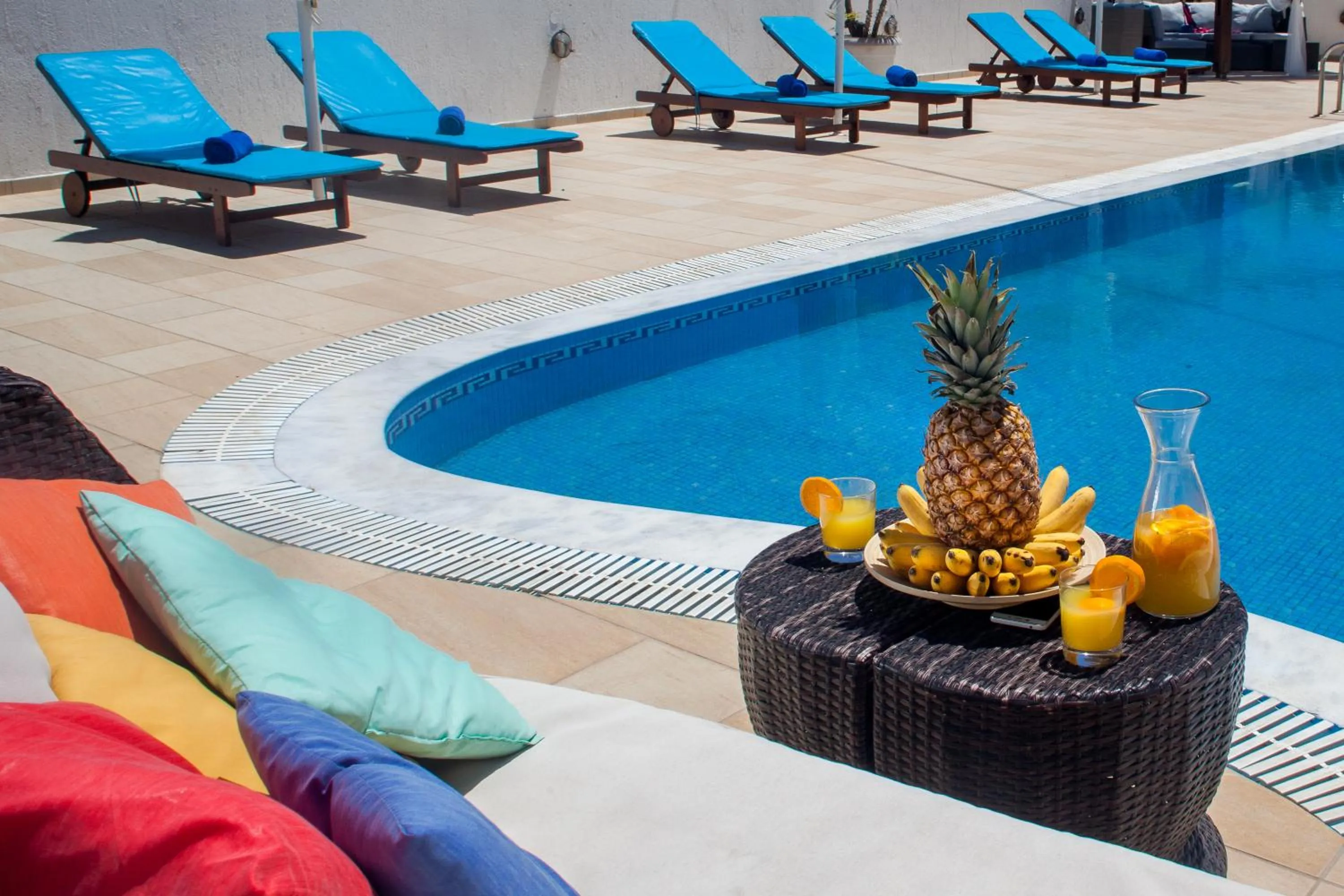 Swimming pool in Arlene Suites