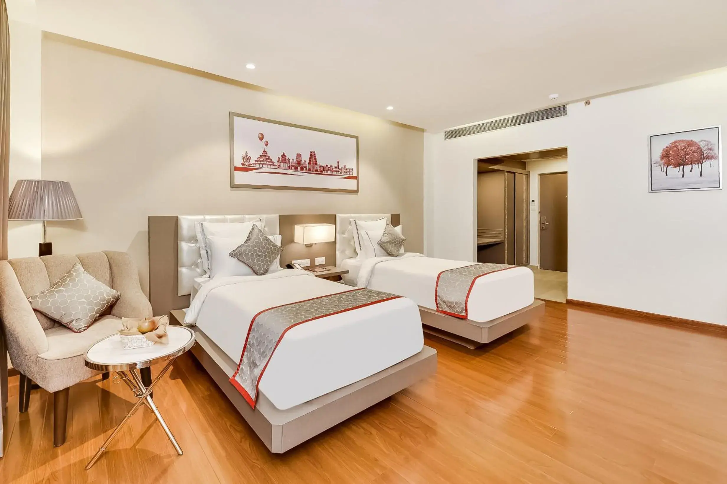 Bedroom, Bed in Ramada by Wyndham Bengaluru Yelahanka Bedroom, Bed in Ramada by Wyndham Bengaluru Yelahanka