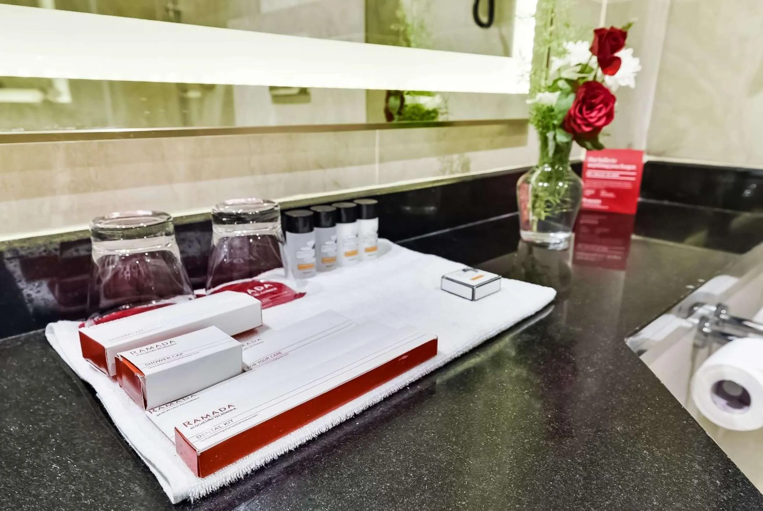 Bathroom in Ramada by Wyndham Bengaluru Yelahanka