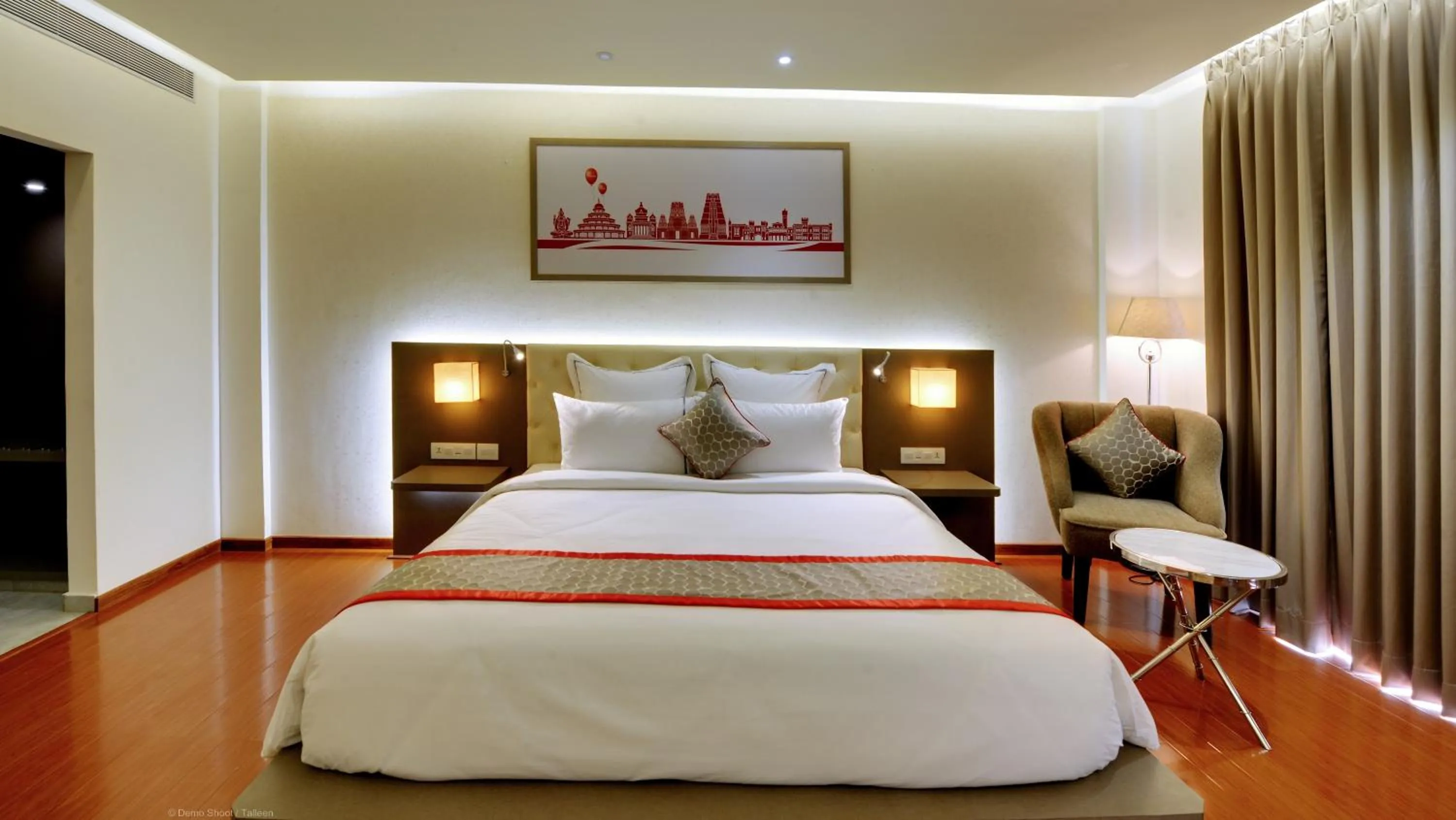 Bedroom, Bed in Ramada by Wyndham Bengaluru Yelahanka