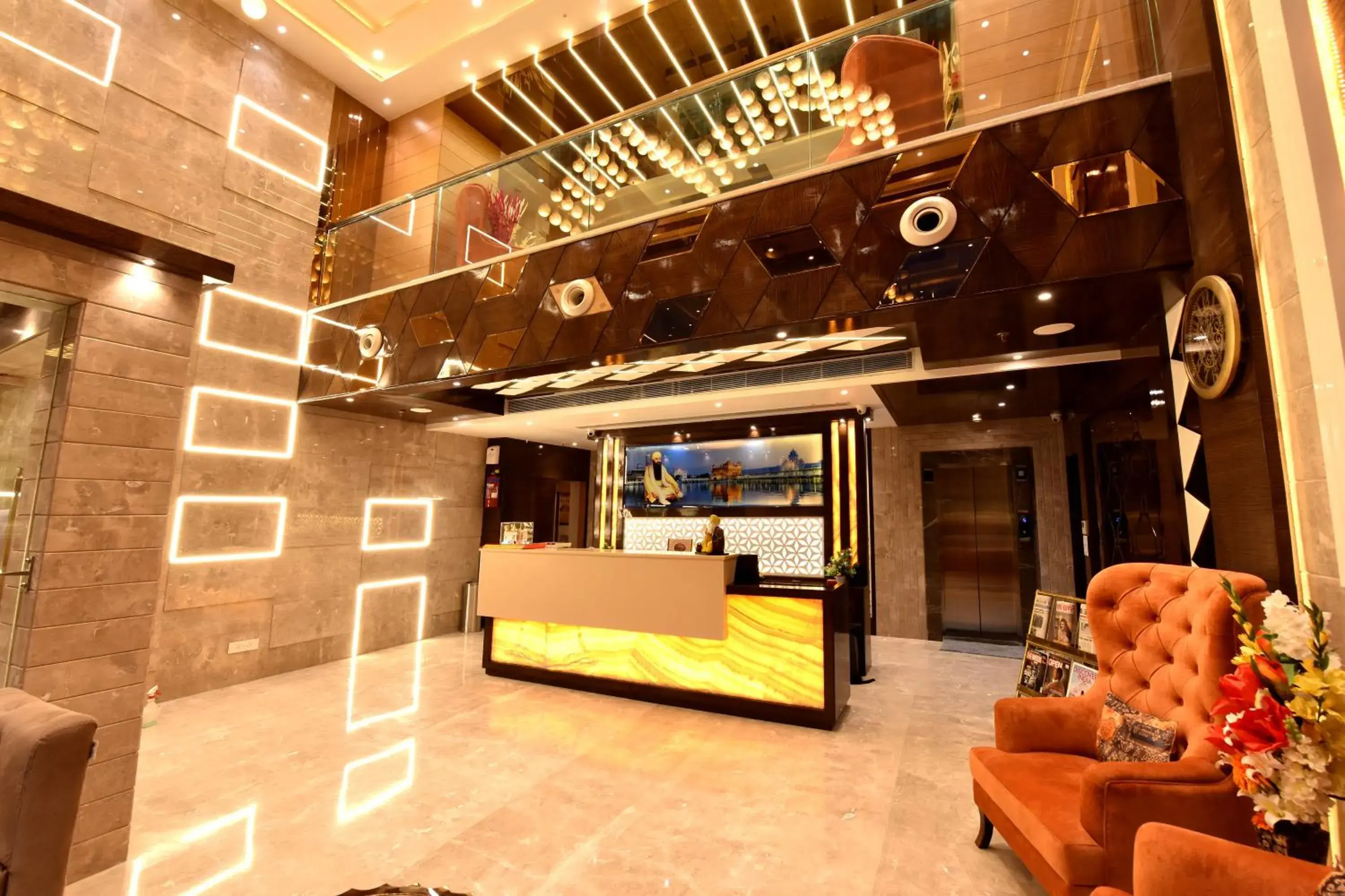 Lobby or reception in The Landmark Amritsar Lobby or reception in The Landmark Amritsar