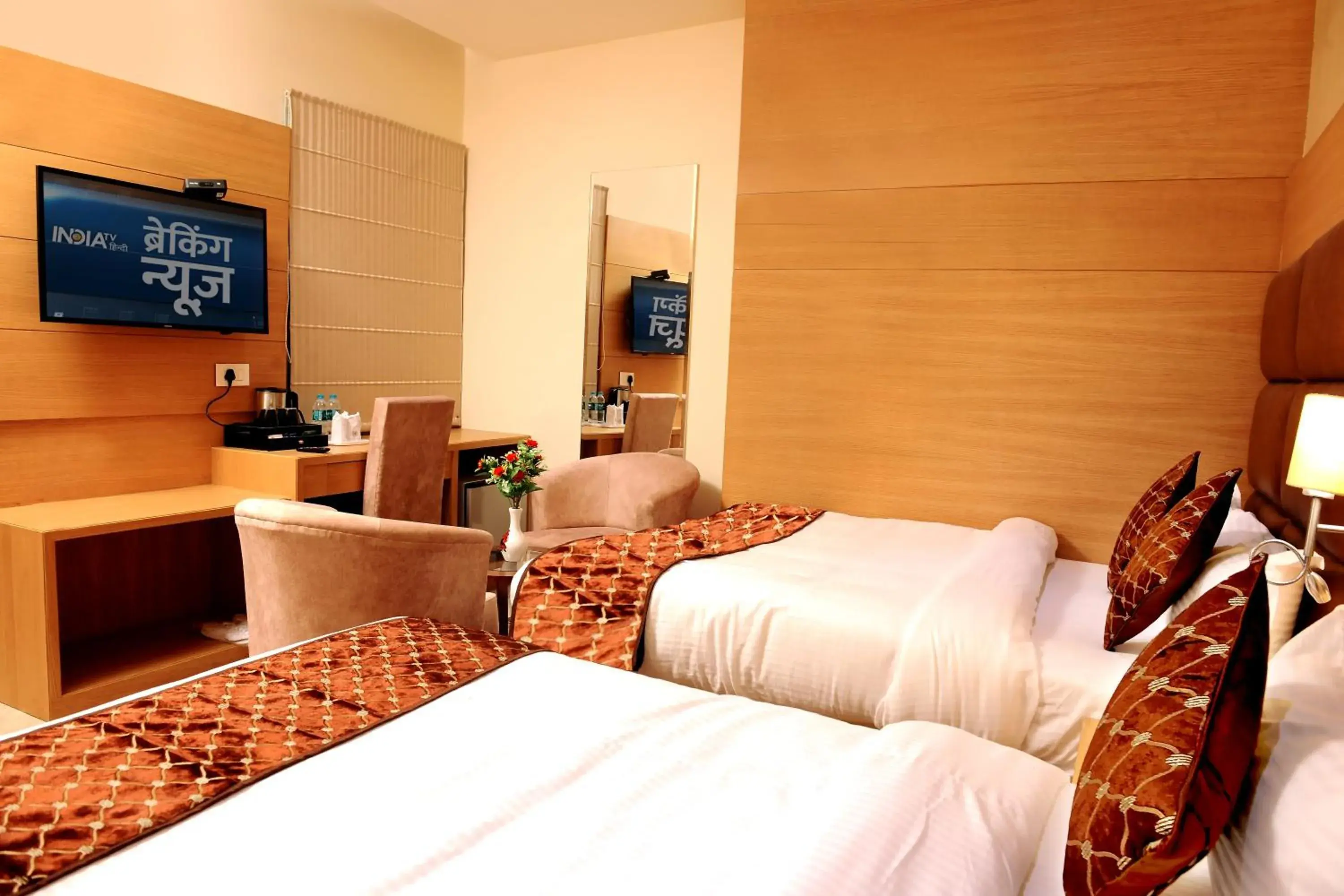 Bed in The Landmark Amritsar Bed in The Landmark Amritsar