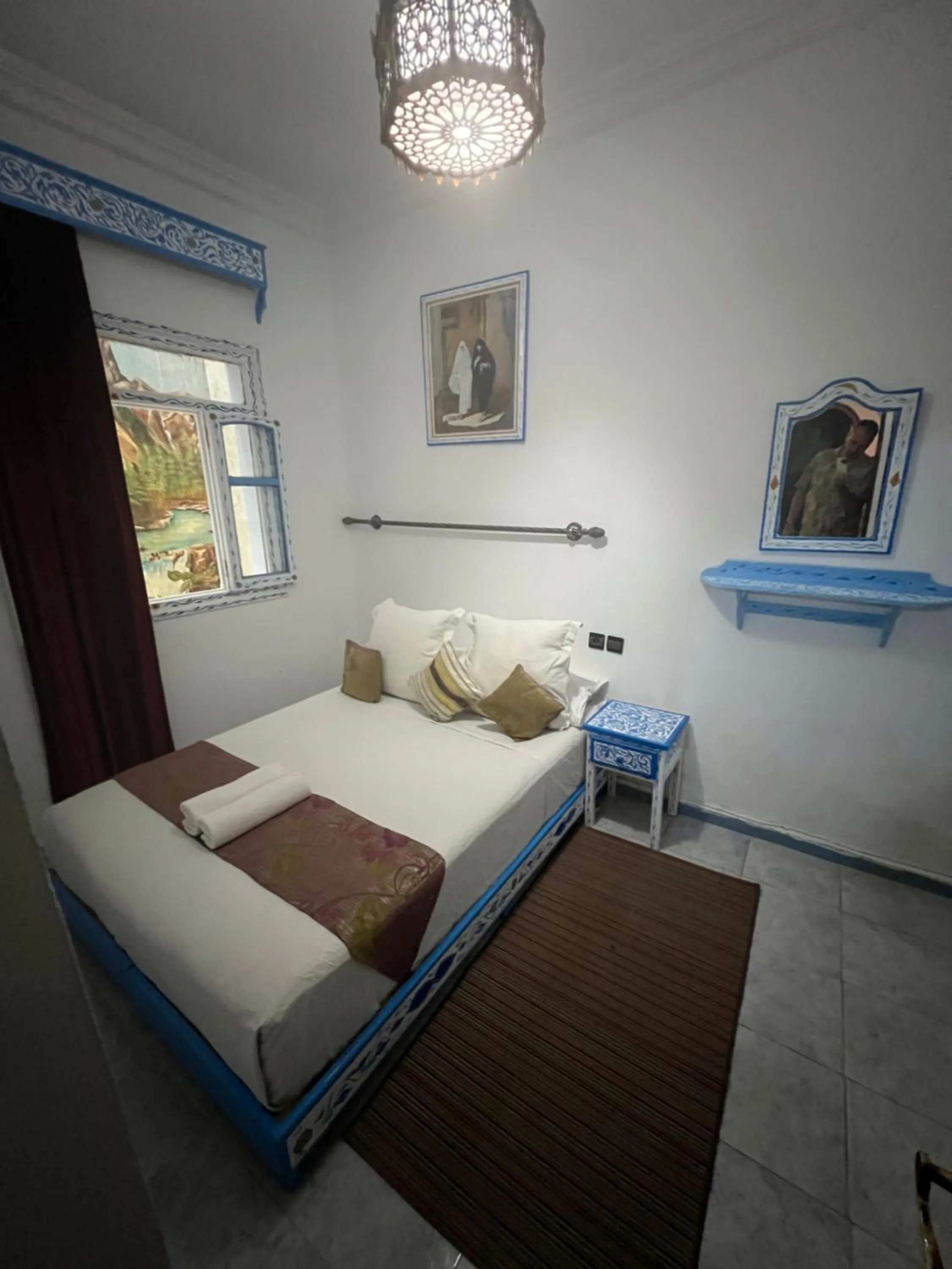 Bed in Hotel Casa Khaldi