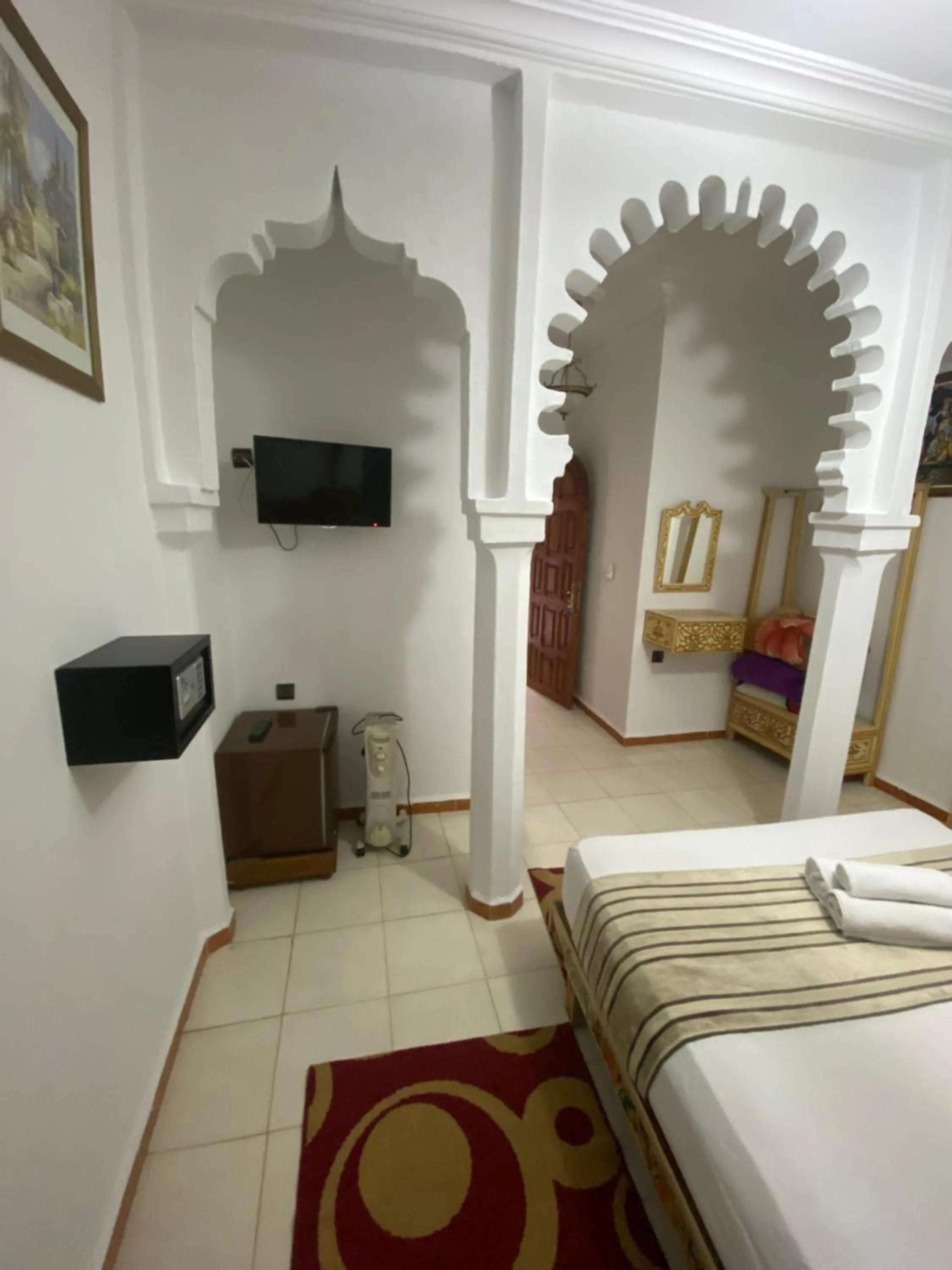 Bed in Hotel Casa Khaldi