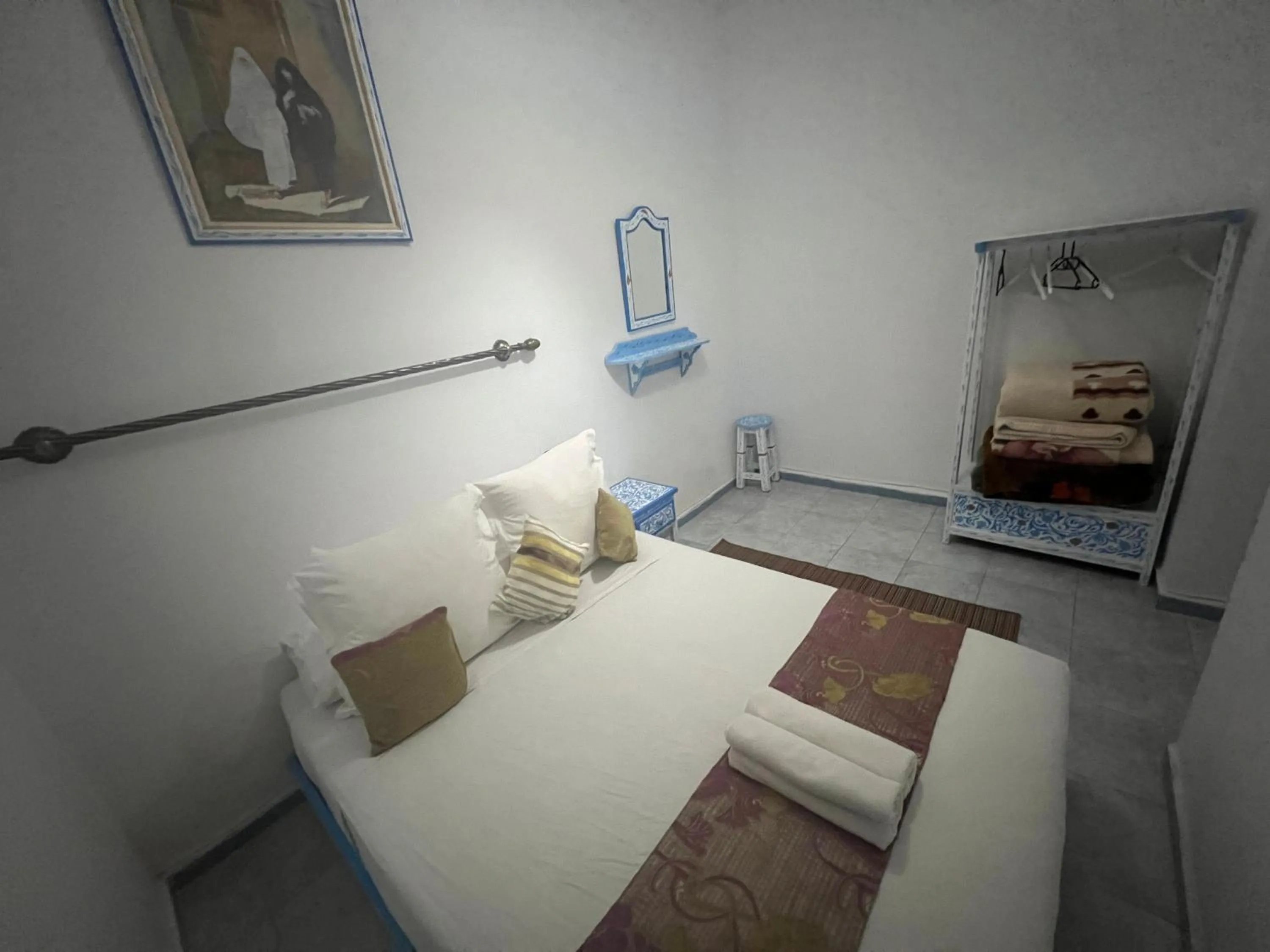 Bed in Hotel Casa Khaldi